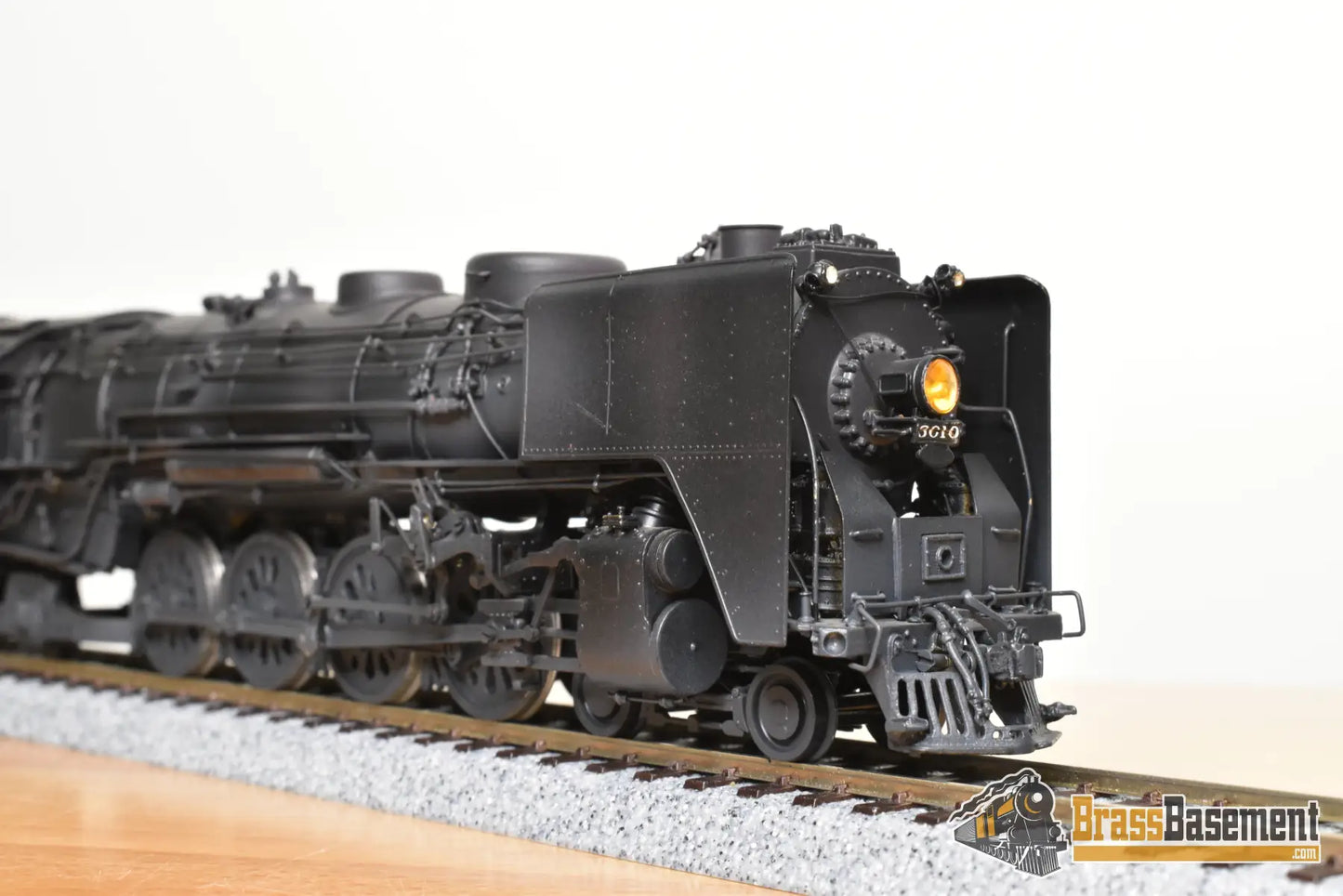 HO Brass - KEY New York Central NYC L-3a 4-8-2 Mohawk #3010 - C/P Superb Runner Steam