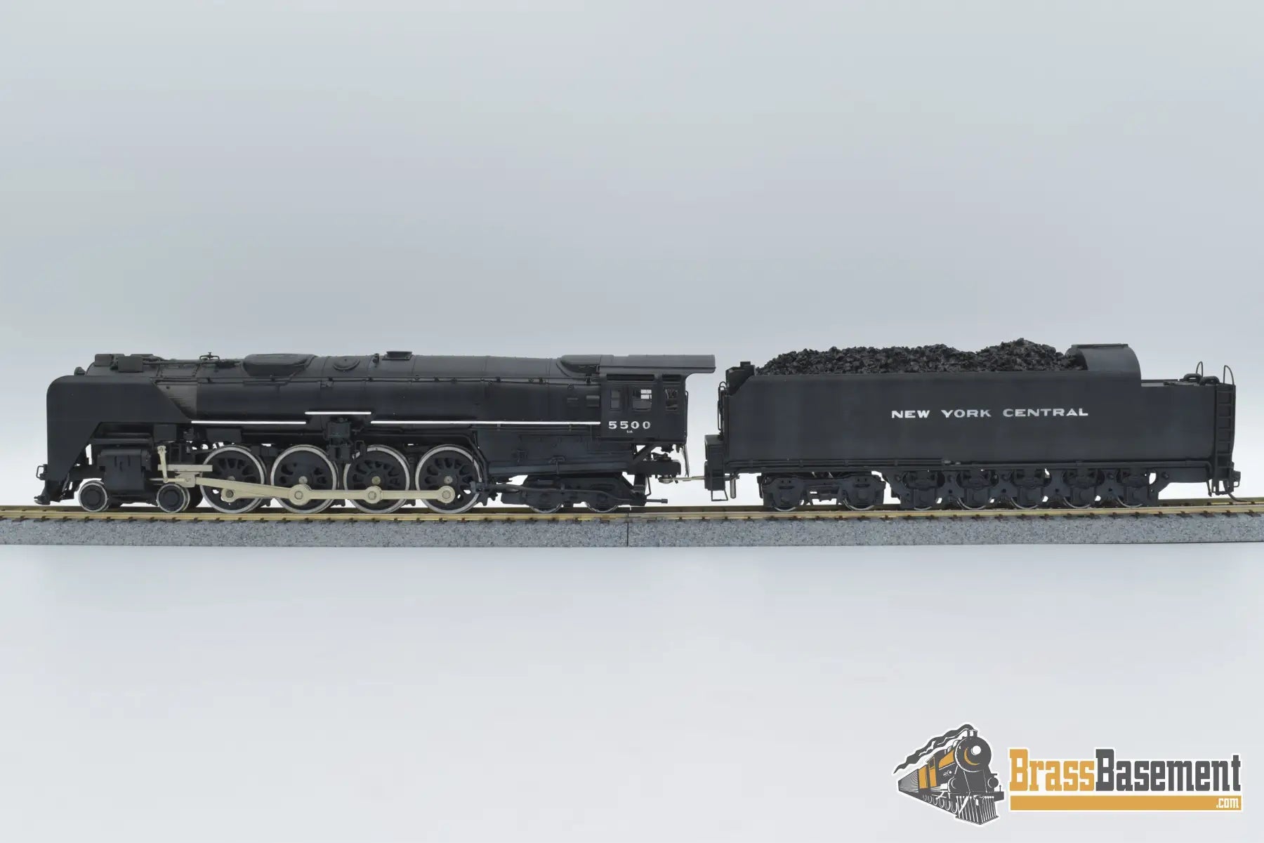 Ho Brass - Key New York Central Nyc S2A #5500 4 - 8 - 4 Niagara C/S#9 F/P Steam