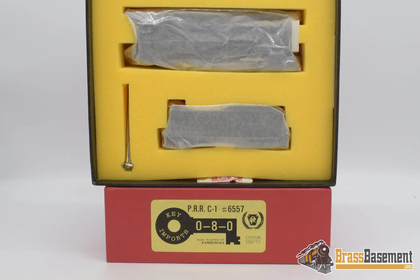 Ho Brass - Key Prr Pennsylvania Rr C - 1 0 - 8 - 0 #6557 New Steam