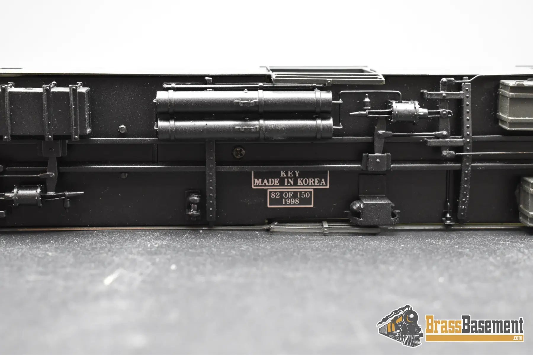 HO Brass - Key Santa Fe M-161 Motor-Car Doodlebug ’Gull-Wing’ - FM Korea - FP - No Box Passenger