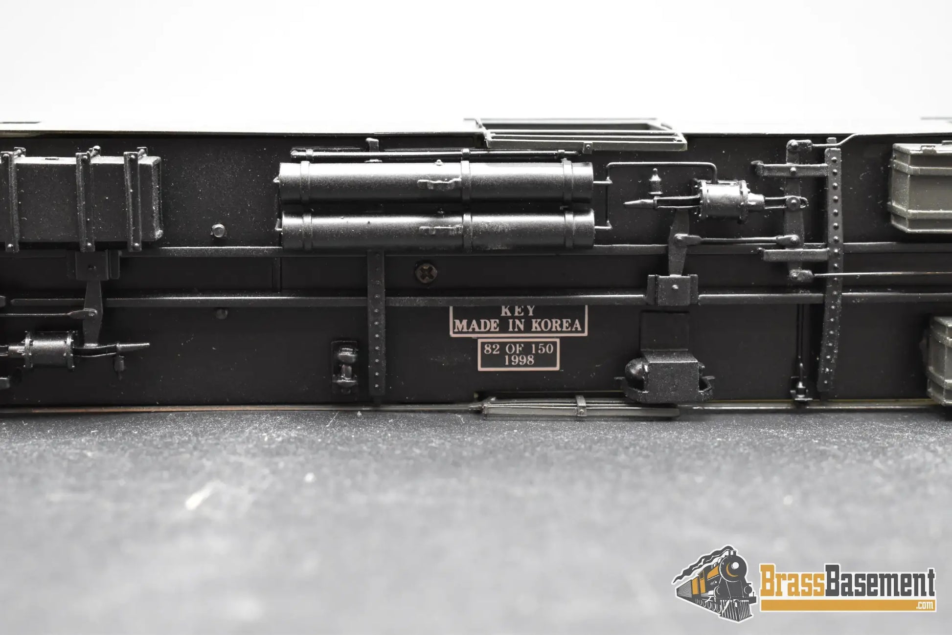 HO Brass - Key Santa Fe M-161 Motor-Car Doodlebug ’Gull-Wing’ - FM Korea - FP - No Box Passenger
