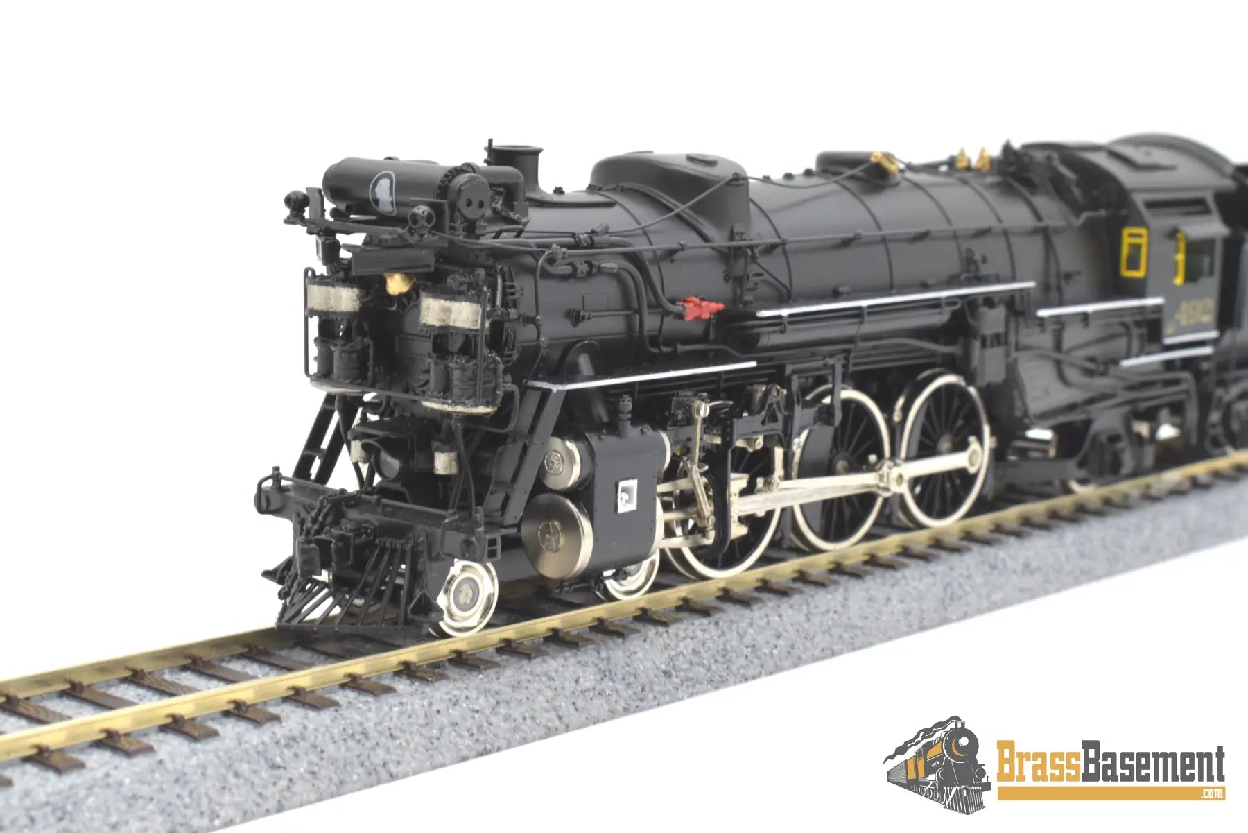 Ho Brass - Key Ski Chesapeake & Ohio C&O F - 19 4 - 6 - 2 Pacific #492 Elesco Fwh F/P Steam