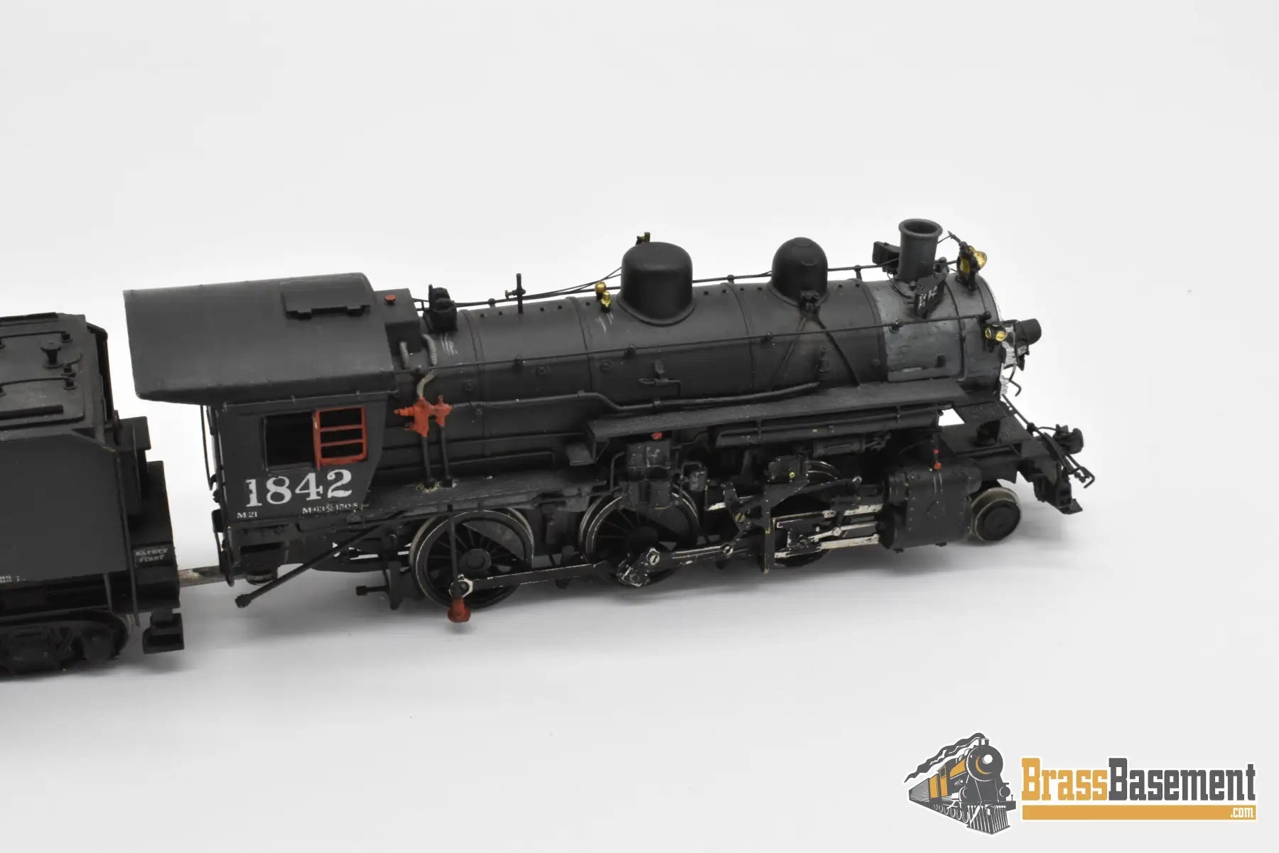 HO Brass - KeySouthern Pacific SP M-21 2-6-0 Mogul #1842 - Samhongsa CP Steam