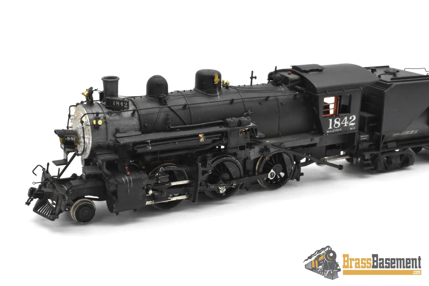 HO Brass - KeySouthern Pacific SP M-21 2-6-0 Mogul #1842 - Samhongsa CP Steam