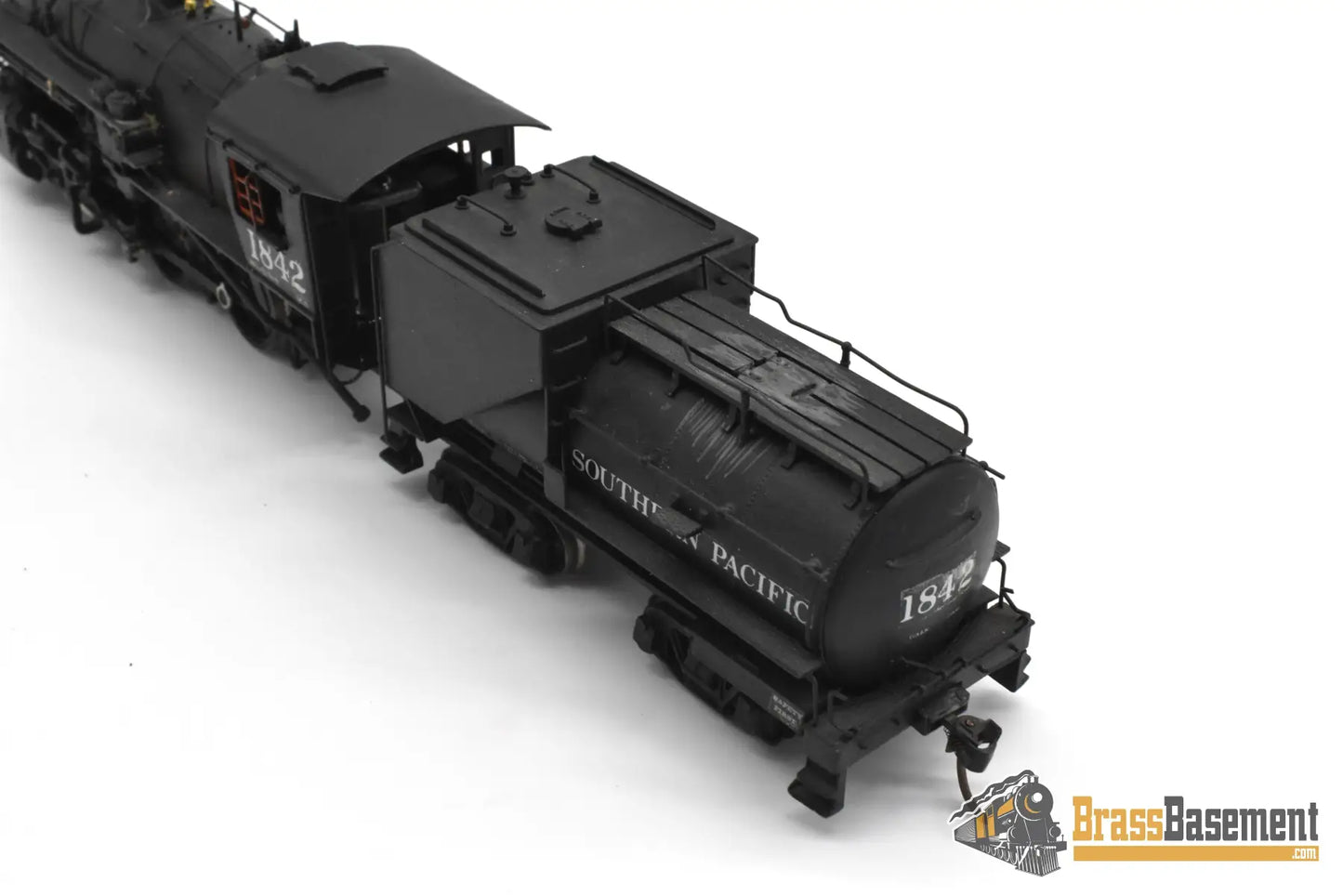 HO Brass - KeySouthern Pacific SP M-21 2-6-0 Mogul #1842 - Samhongsa CP Steam