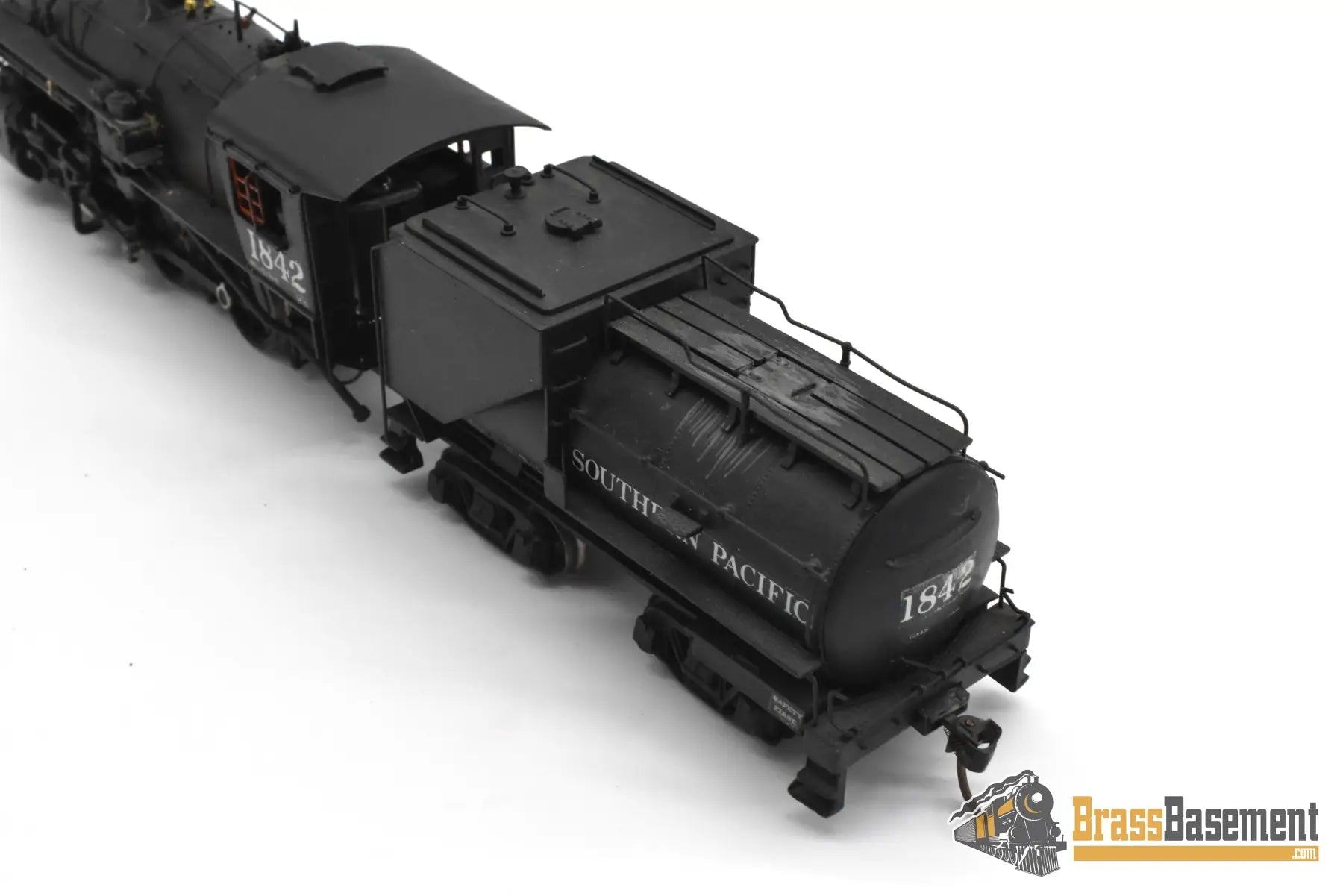 HO Brass - KeySouthern Pacific SP M-21 2-6-0 Mogul #1842 - Samhongsa CP Steam