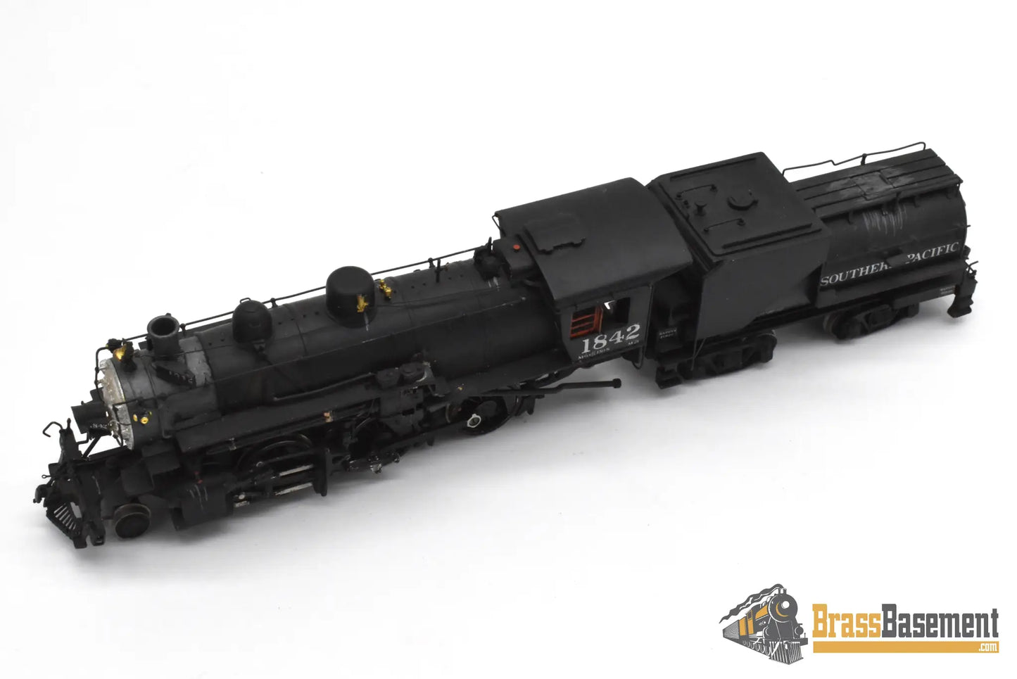 HO Brass - KeySouthern Pacific SP M-21 2-6-0 Mogul #1842 - Samhongsa CP Steam