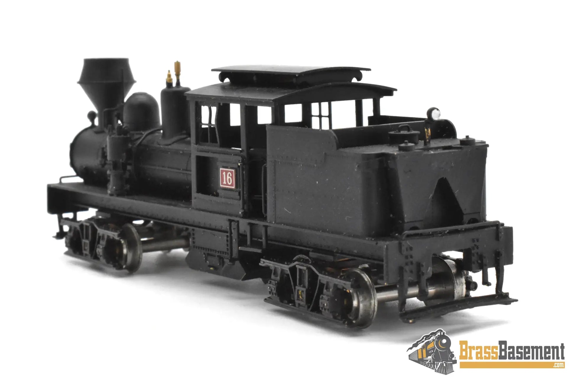 HO Brass - KTM Ali-San Two Truck Two Cylinder Shay #16 - Unpainted - Steam