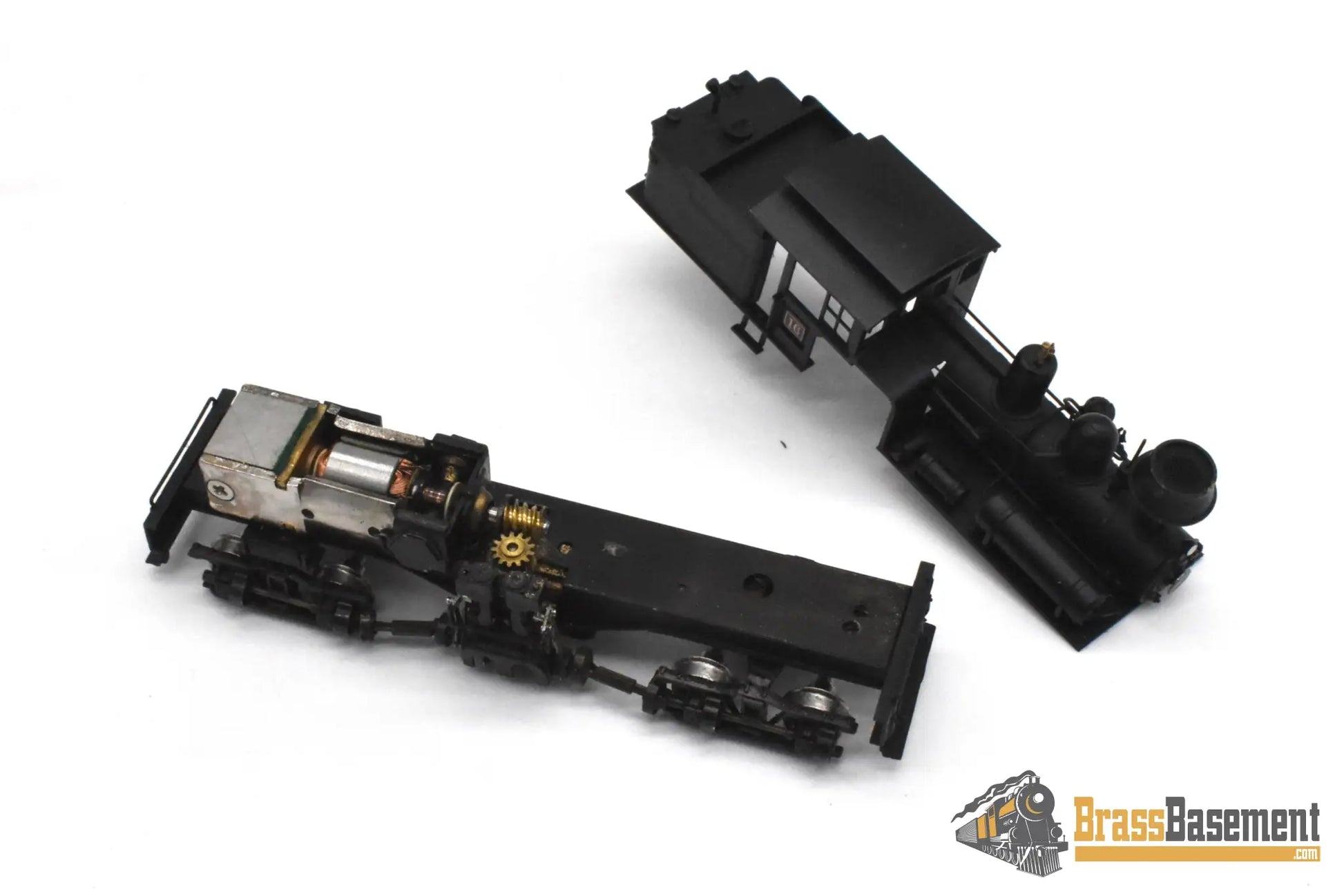HO Brass - KTM Ali-San Two Truck Two Cylinder Shay #16 - Unpainted - Steam