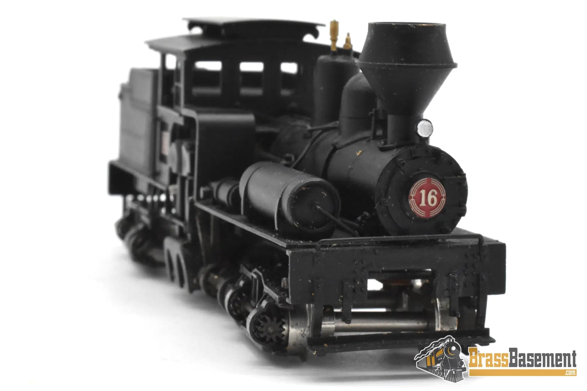 HO Brass - KTM Ali-San Two Truck Two Cylinder Shay #16 - Unpainted - Steam