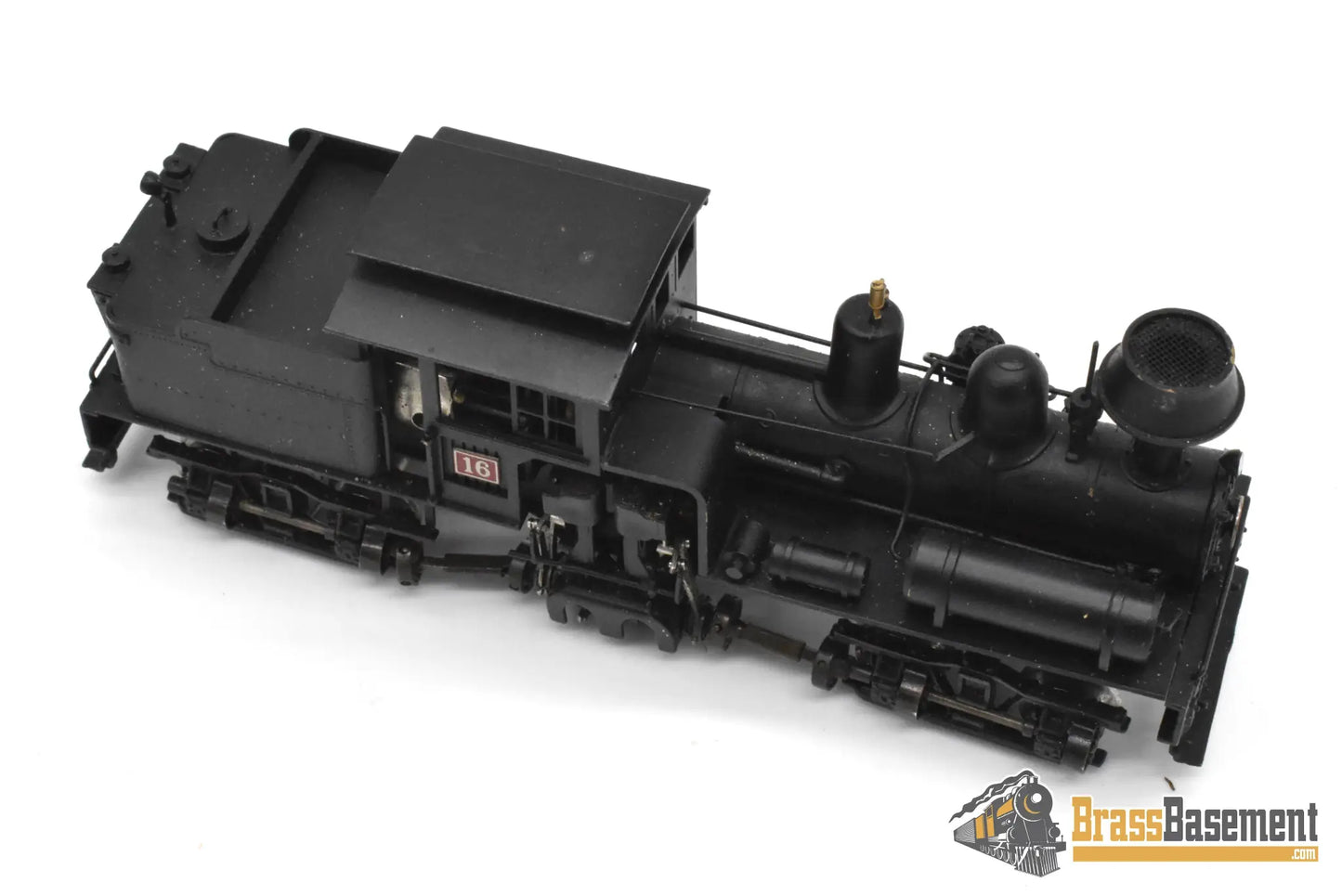 HO Brass - KTM Ali-San Two Truck Two Cylinder Shay #16 - Unpainted - Steam