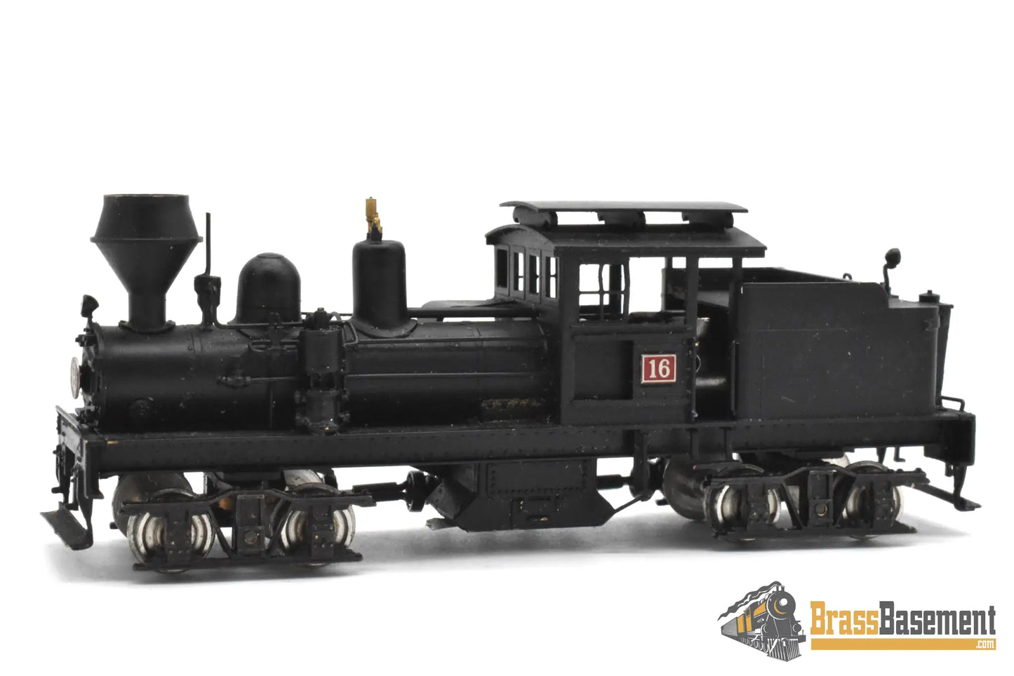 HO Brass - KTM Ali-San Two Truck Two Cylinder Shay #16 - Unpainted - Steam