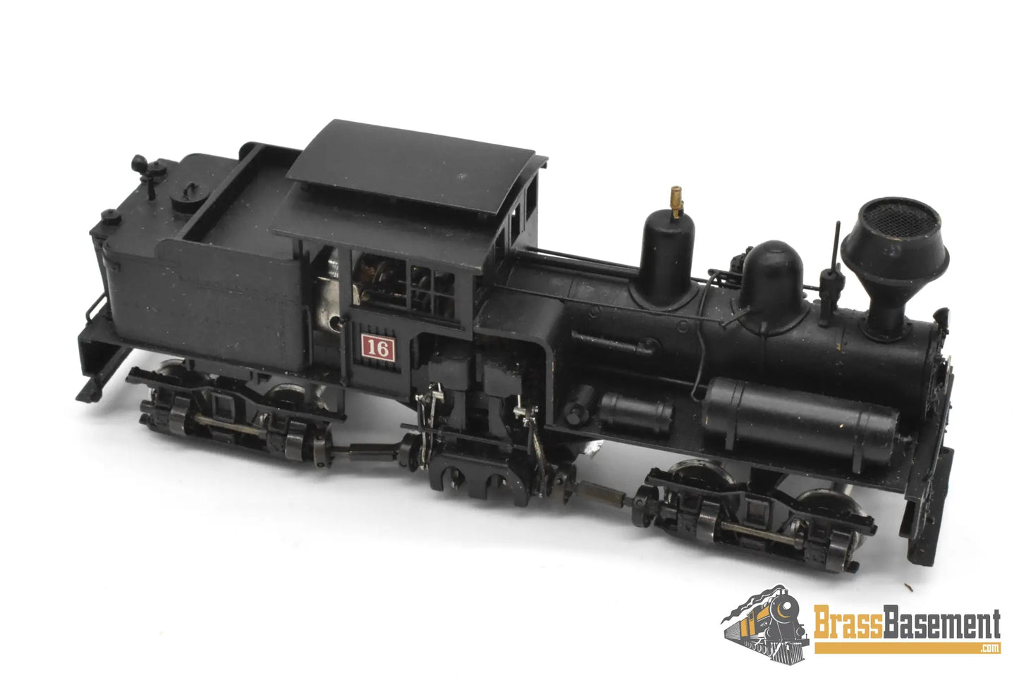 HO Brass - KTM Ali-San Two Truck Two Cylinder Shay #16 - Unpainted - Steam