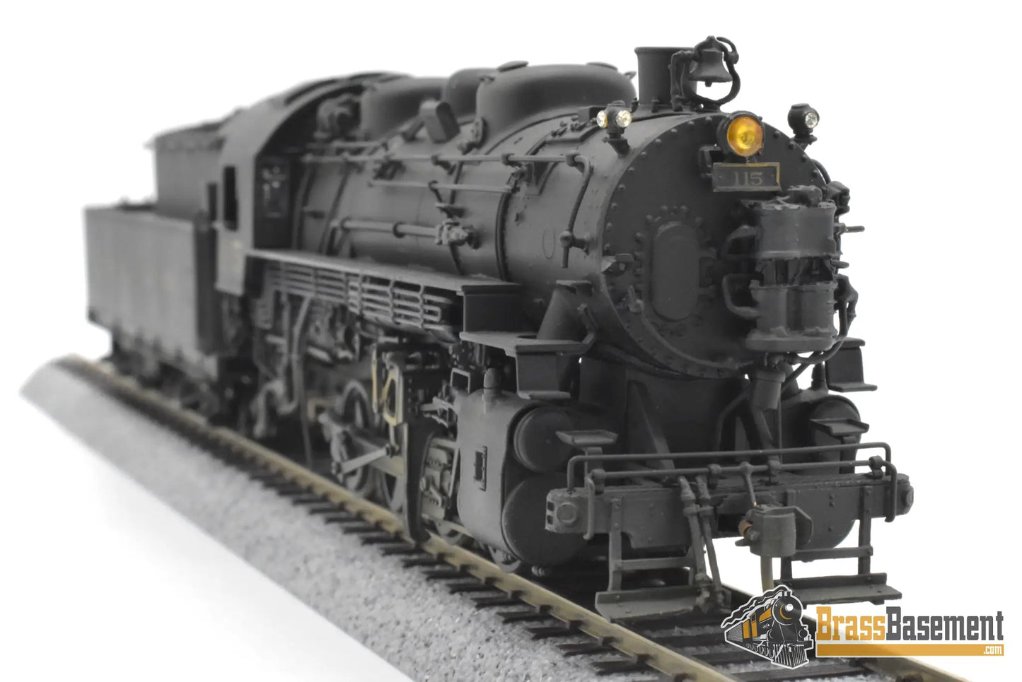 HO Brass - Lambert Chesapeake & Ohio C&O 0-8-0 #115 C/P Weathered - PLATINUM Series Steam