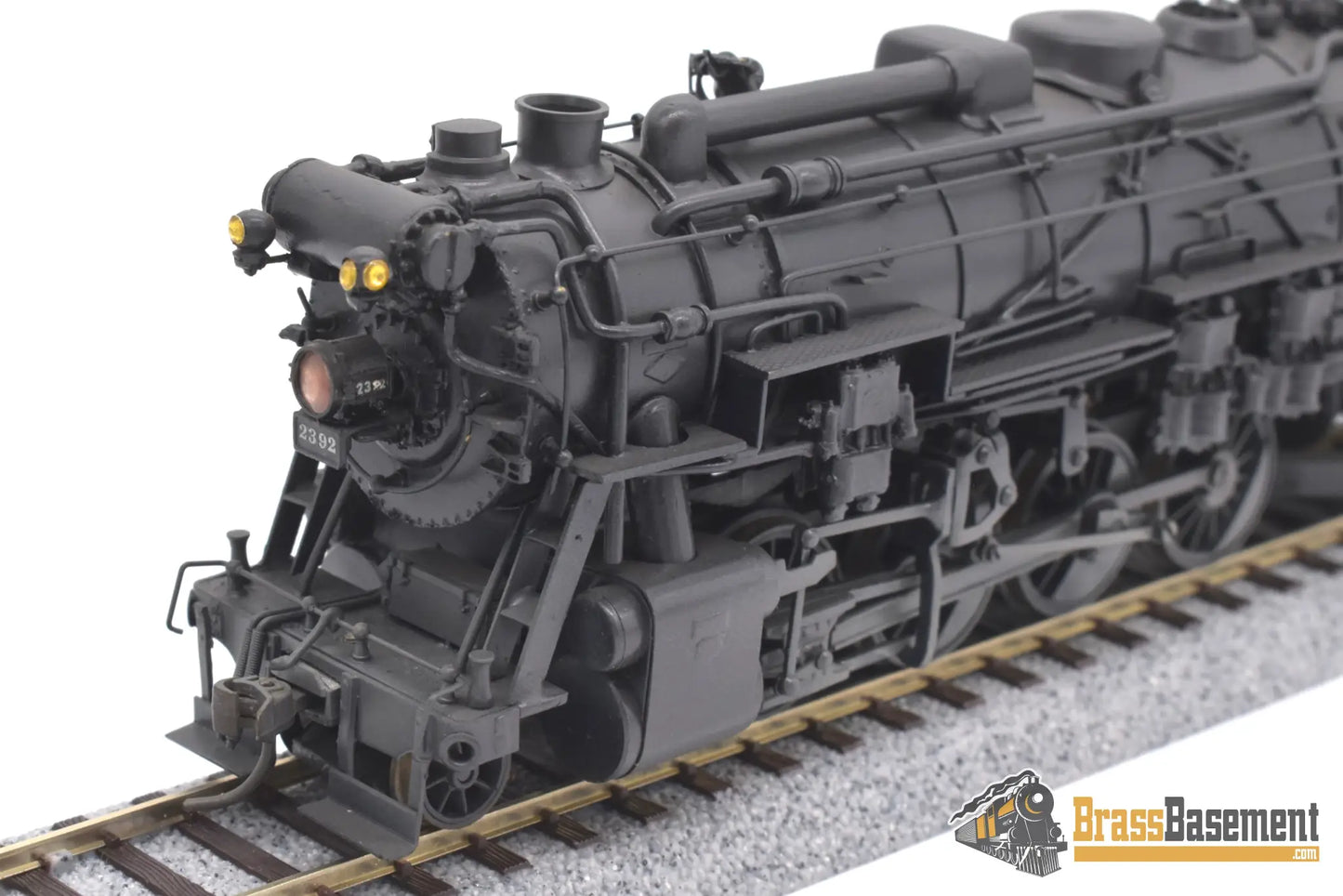 Ho Brass - Lmb New York Central Nyc H - 10B Mikado W/ 12 Wheel Tender Custom Paint Steam
