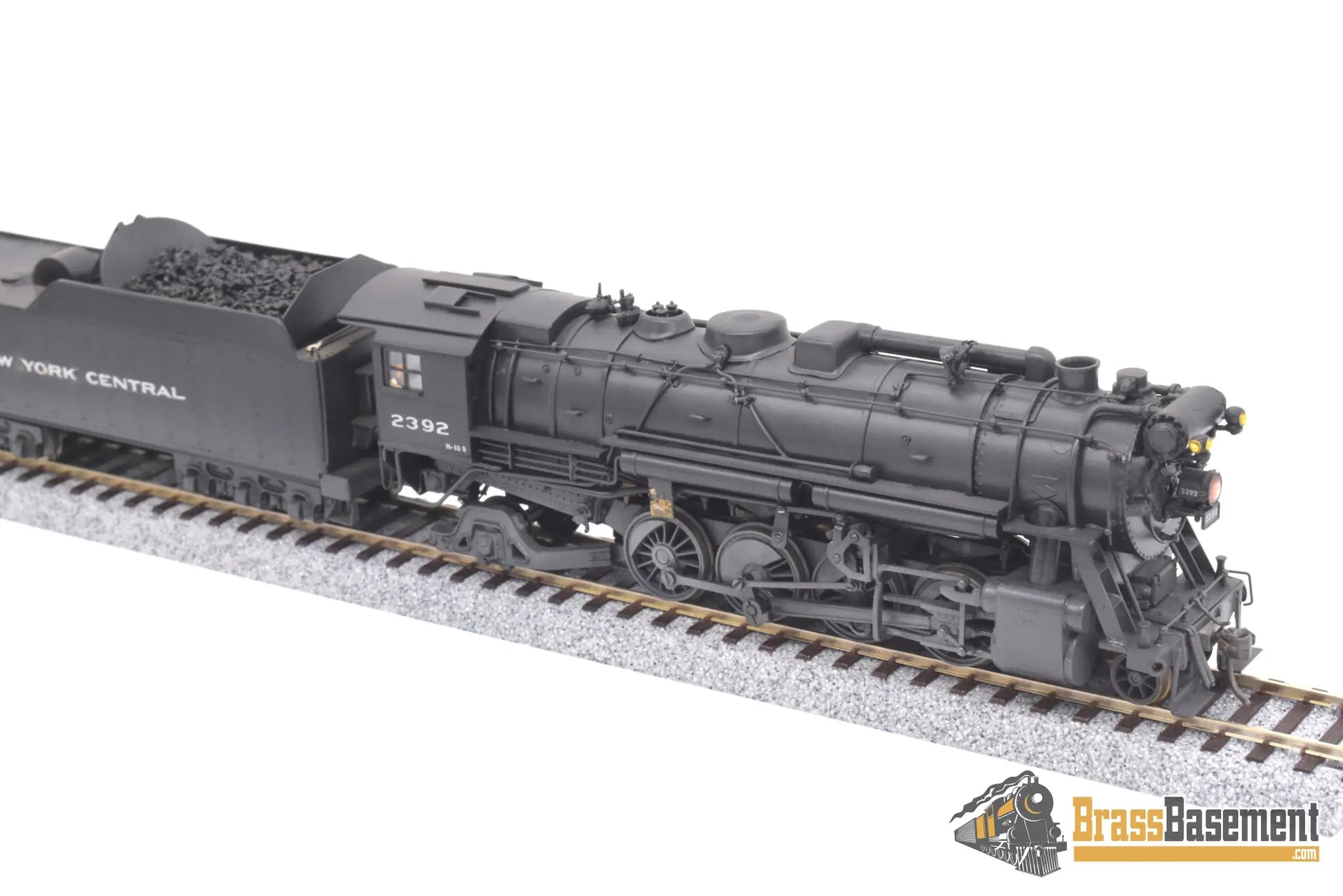 Ho Brass - Lmb New York Central Nyc H - 10B Mikado W/ 12 Wheel Tender Custom Paint Steam