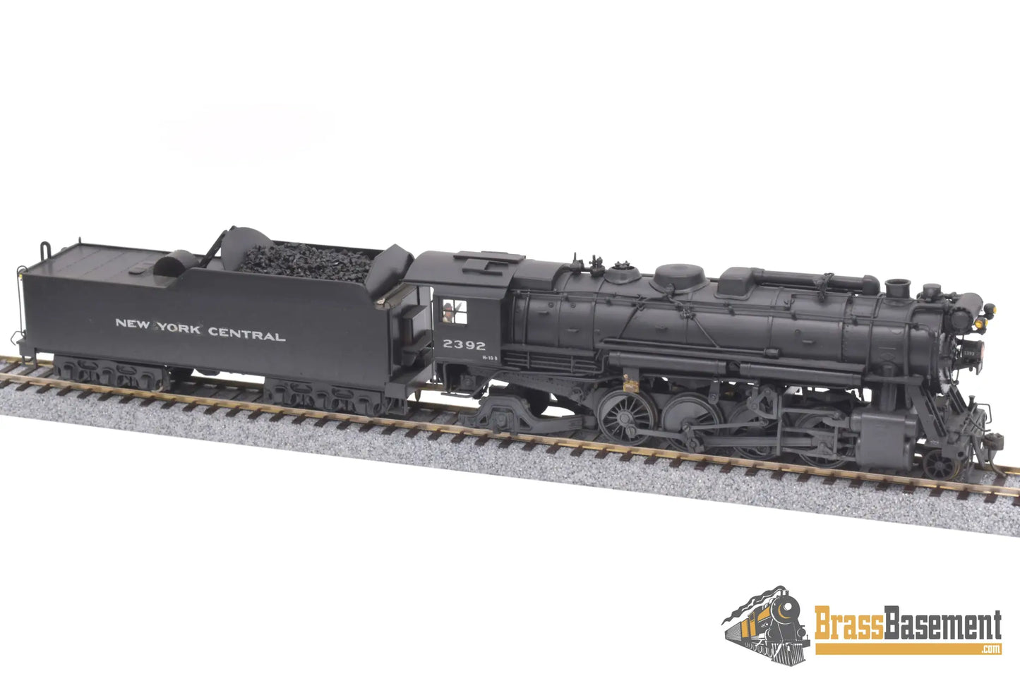 Ho Brass - Lmb New York Central Nyc H - 10B Mikado W/ 12 Wheel Tender Custom Paint Steam