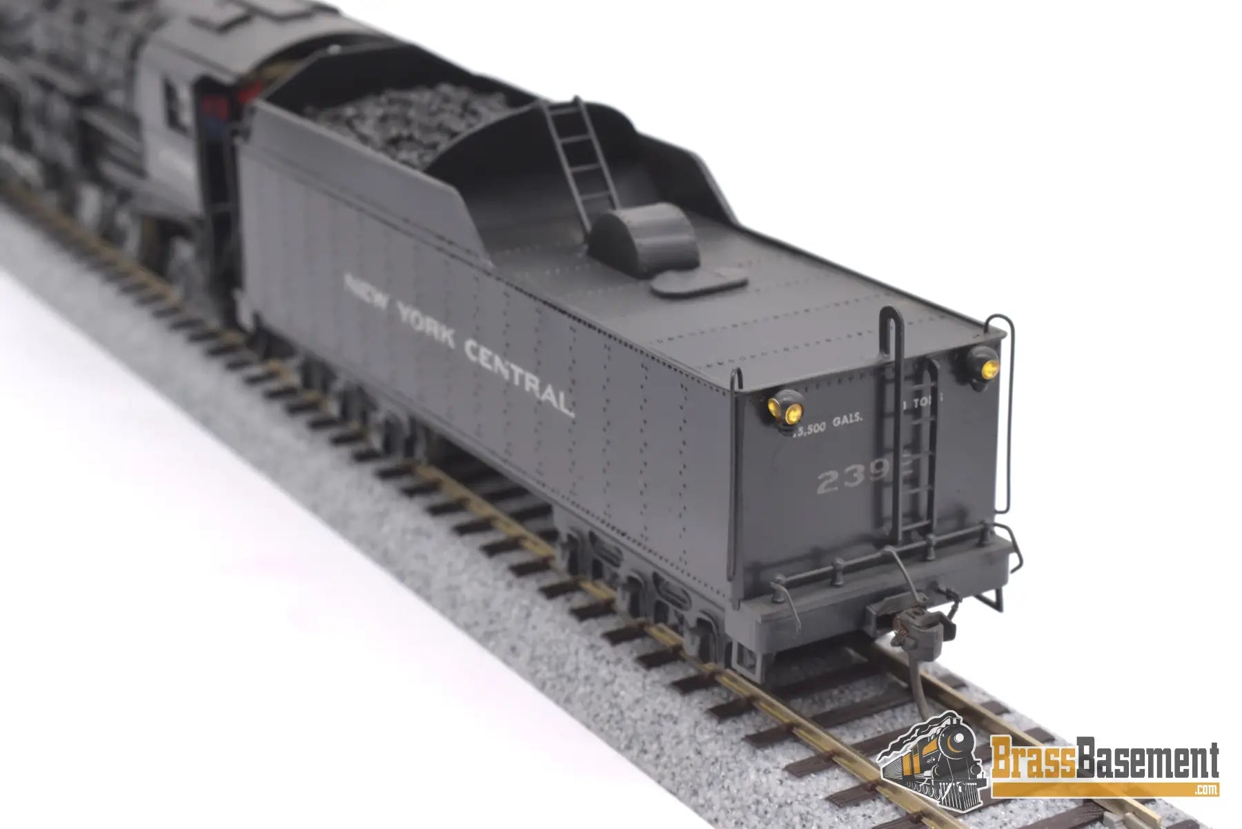 Ho Brass - Lmb New York Central Nyc H - 10B Mikado W/ 12 Wheel Tender Custom Paint Steam