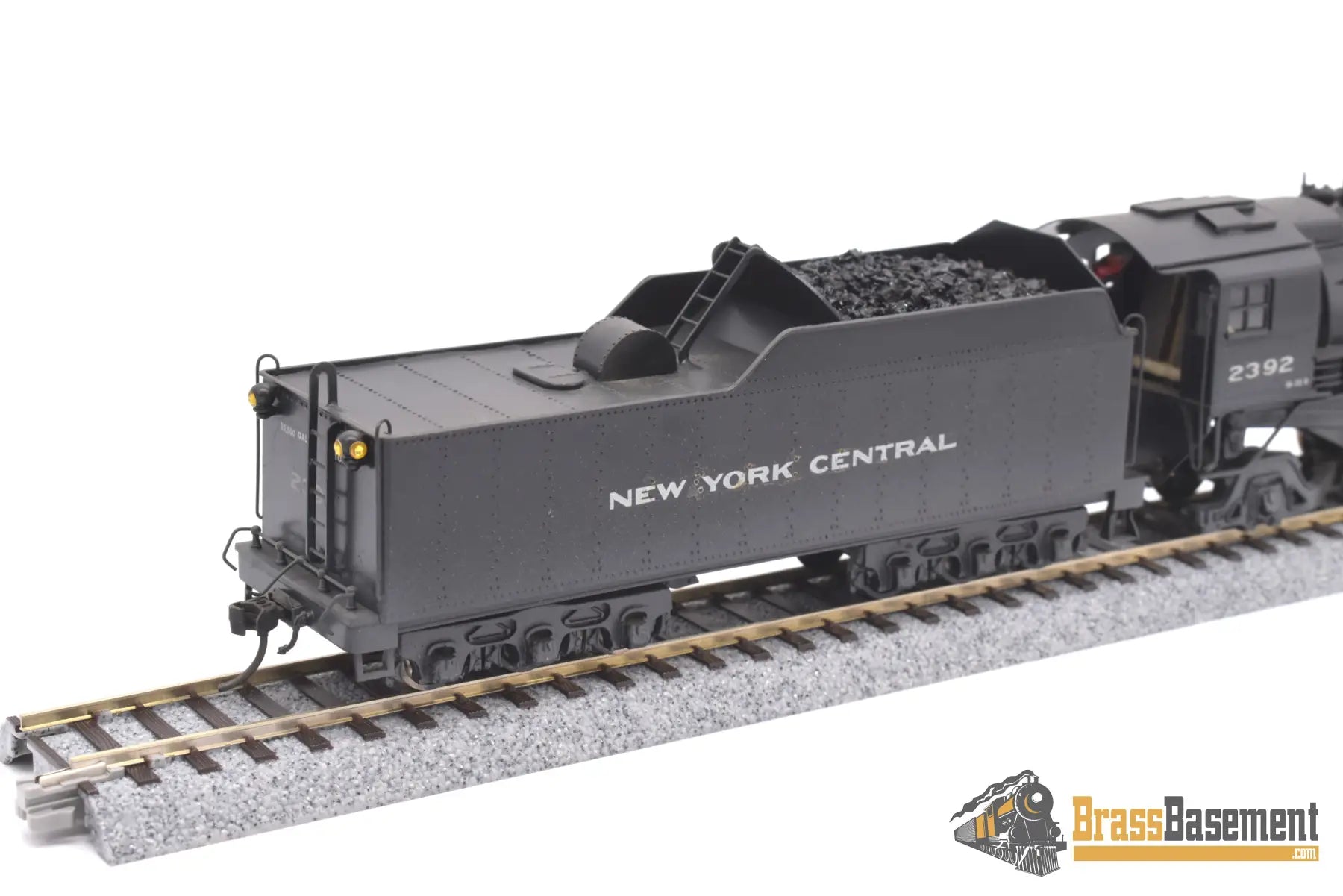 Ho Brass - Lmb New York Central Nyc H - 10B Mikado W/ 12 Wheel Tender Custom Paint Steam