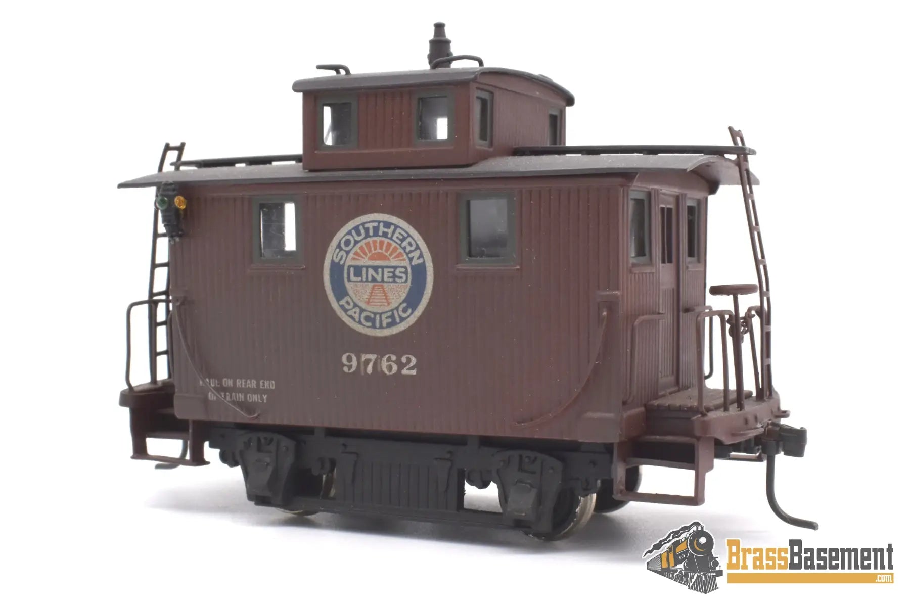 Ho Brass - Mantua (?) Bobber Caboose Southern Pacific #9762 Custom Paint
