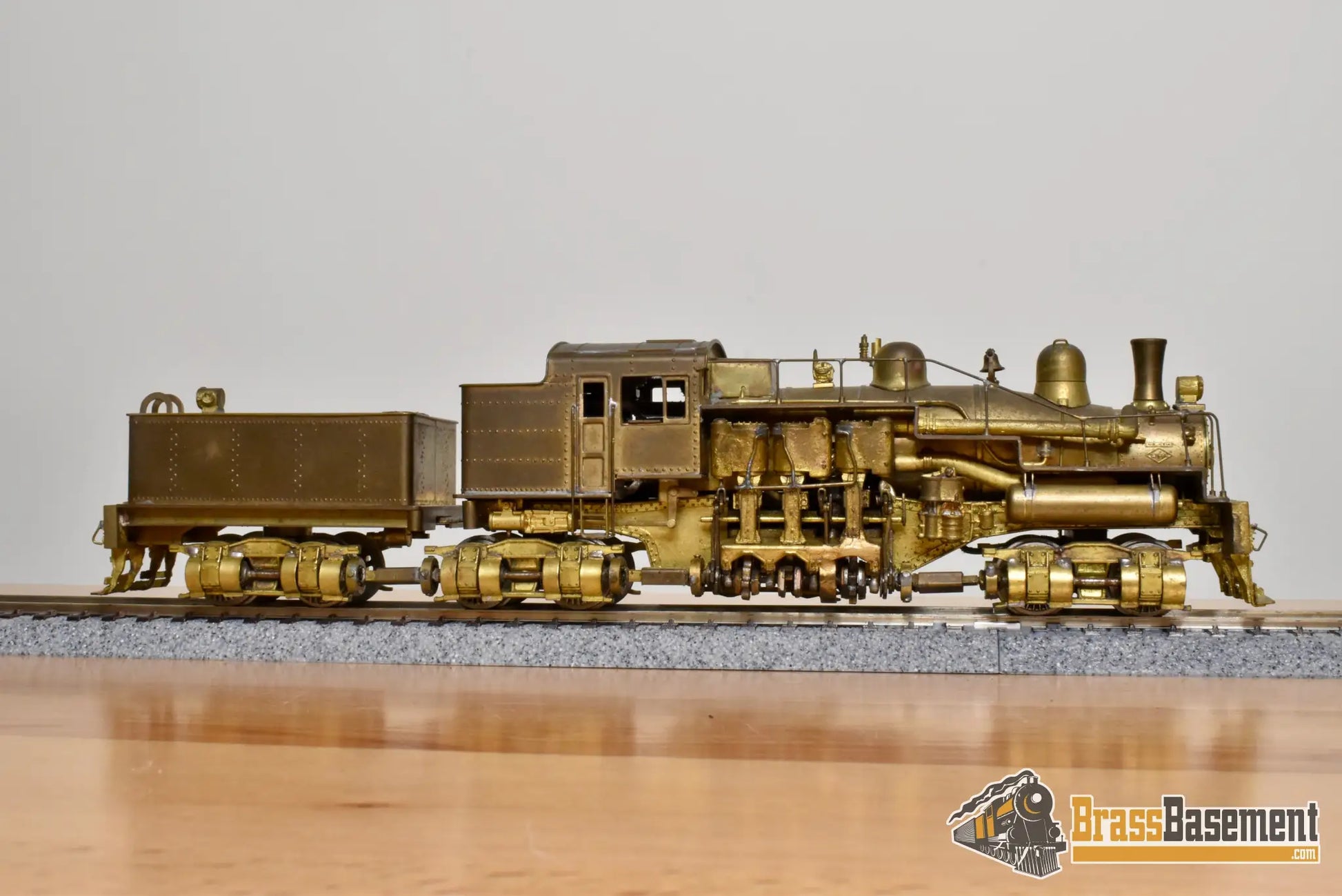 HO Brass - Max Gray Western Maryland WM ’Big Six’ Shay #6 3-Truck - Unpainted Steam