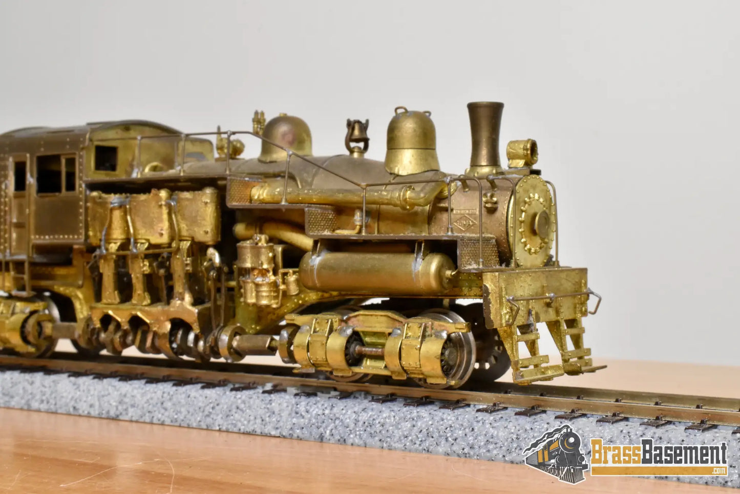 HO Brass - Max Gray Western Maryland WM ’Big Six’ Shay #6 3-Truck - Unpainted Steam