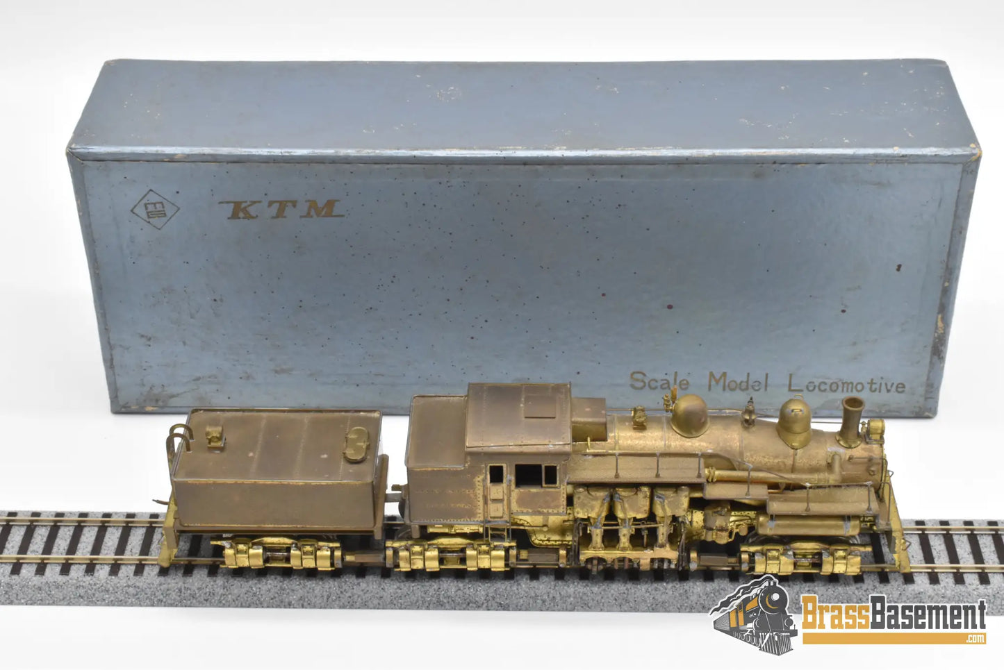 HO Brass - Max Gray Western Maryland WM ’Big Six’ Shay #6 3-Truck - Unpainted Steam