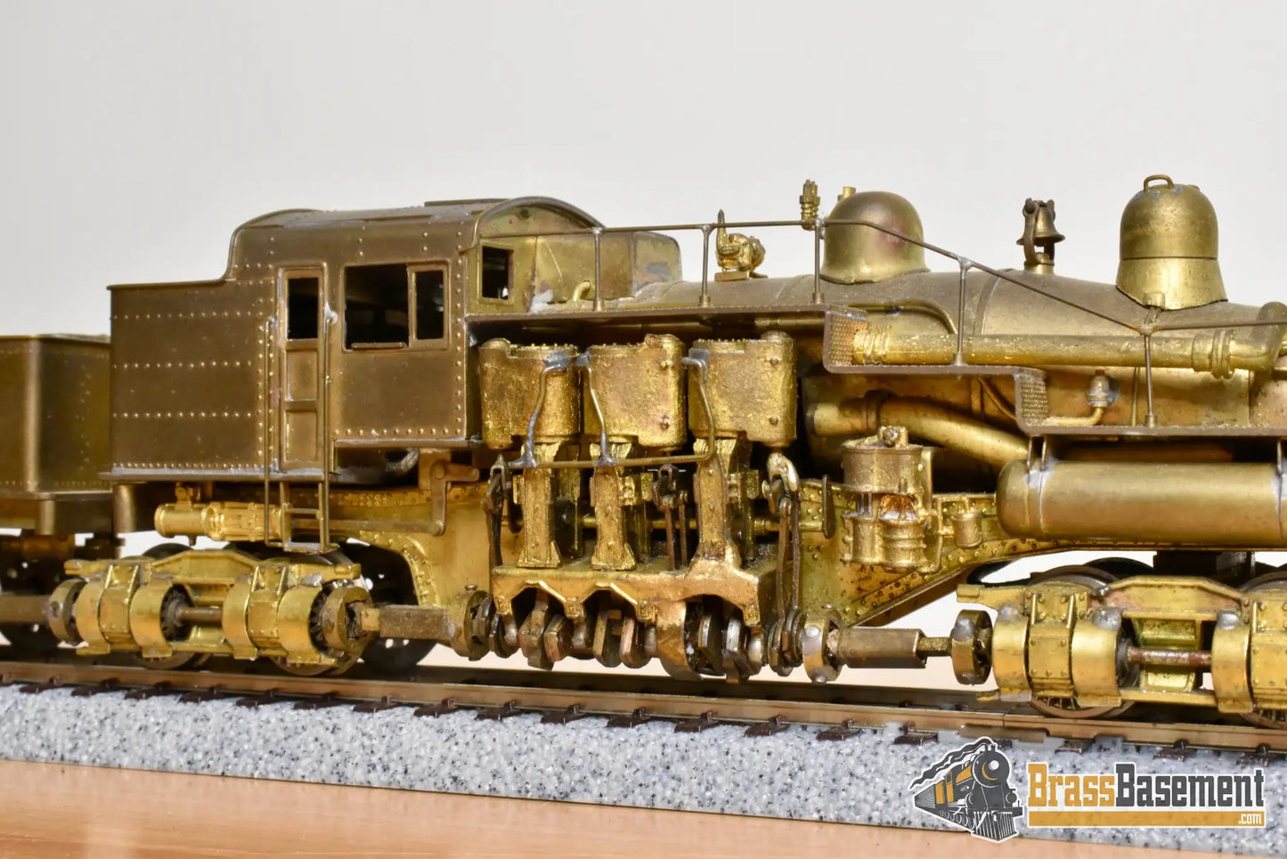 HO Brass - Max Gray Western Maryland WM ’Big Six’ Shay #6 3-Truck - Unpainted Steam