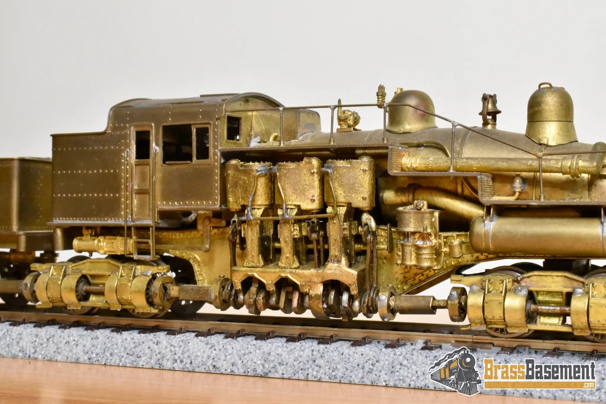 HO Brass - Max Gray Western Maryland WM ’Big Six’ Shay #6 3-Truck - Unpainted Steam
