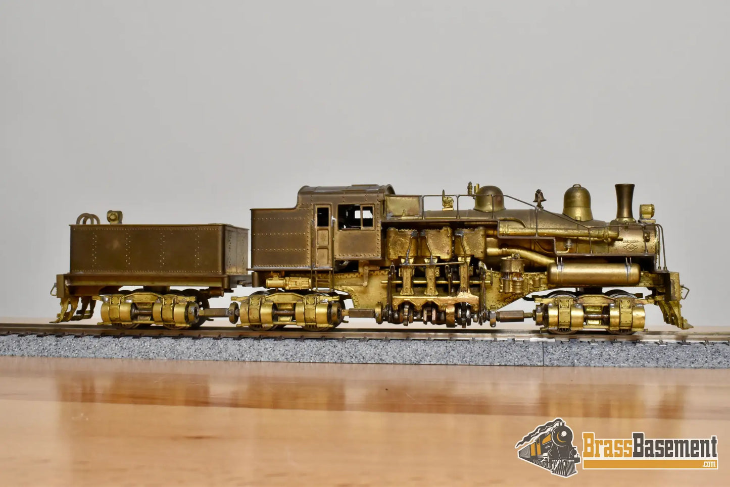 HO Brass - Max Gray Western Maryland WM ’Big Six’ Shay #6 3-Truck - Unpainted Steam