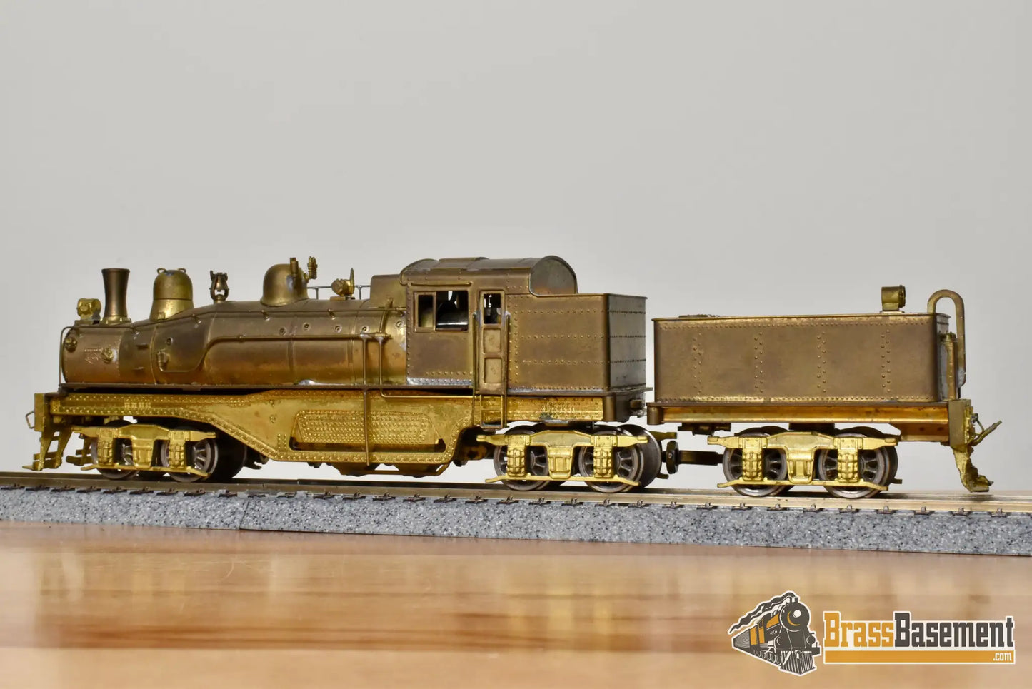 HO Brass - Max Gray Western Maryland WM ’Big Six’ Shay #6 3-Truck - Unpainted Steam