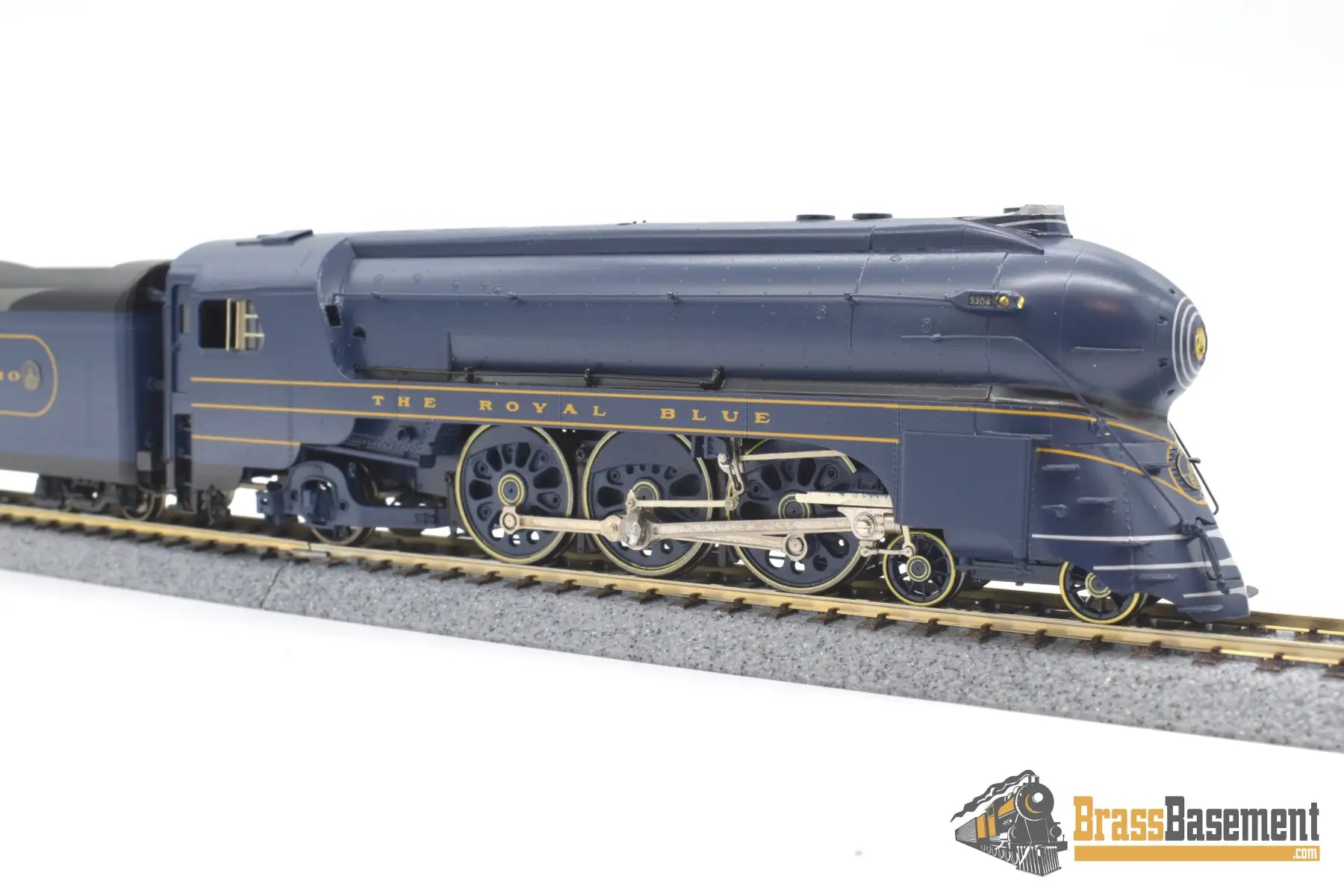 Ho Brass - Mts Baltimore & Ohio B&O ‘Royal Blue’ 4 - 6 - 2 And 8 Car Passenger Set Mint +