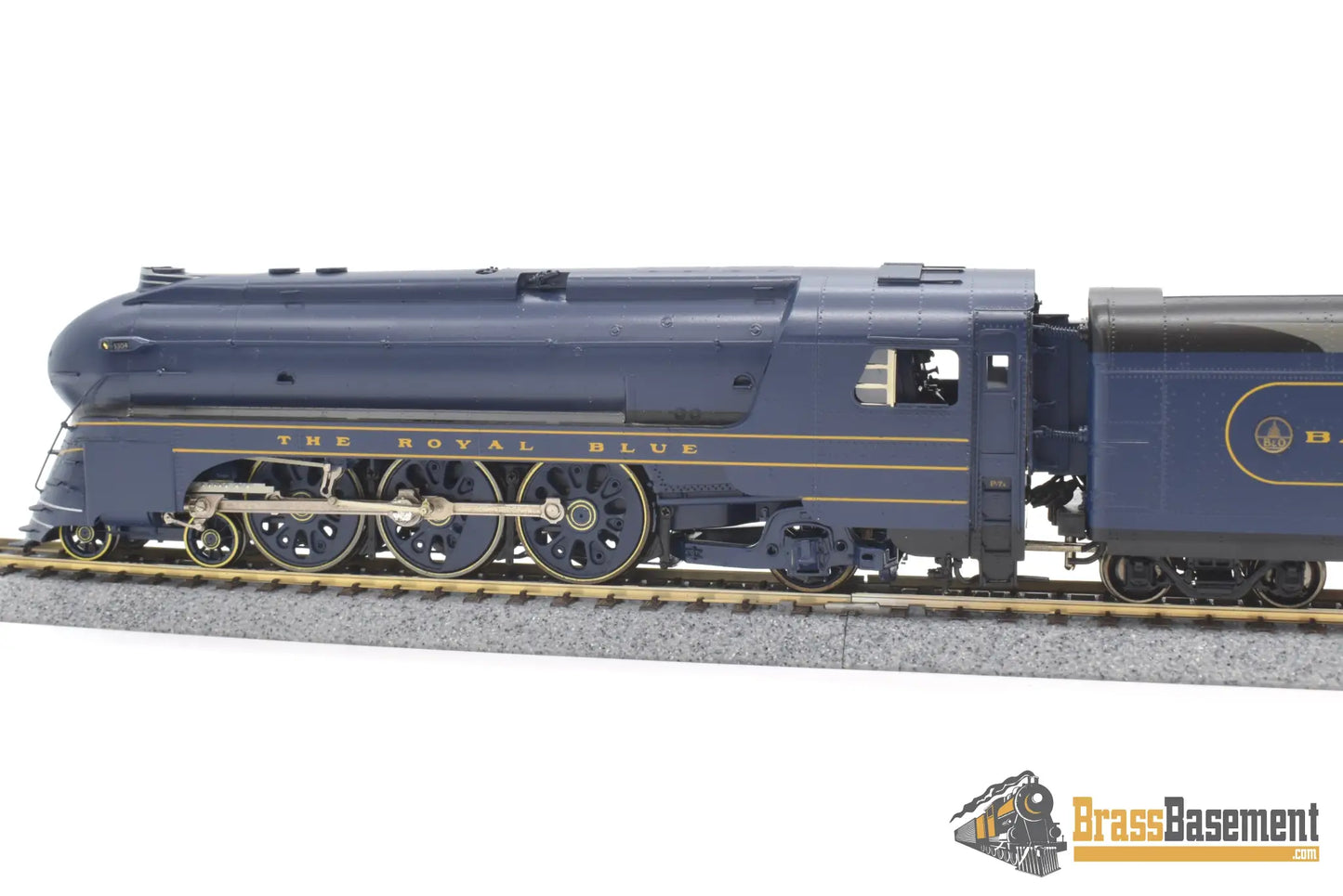Ho Brass - Mts Baltimore & Ohio B&O ‘Royal Blue’ 4 - 6 - 2 And 8 Car Passenger Set Mint +