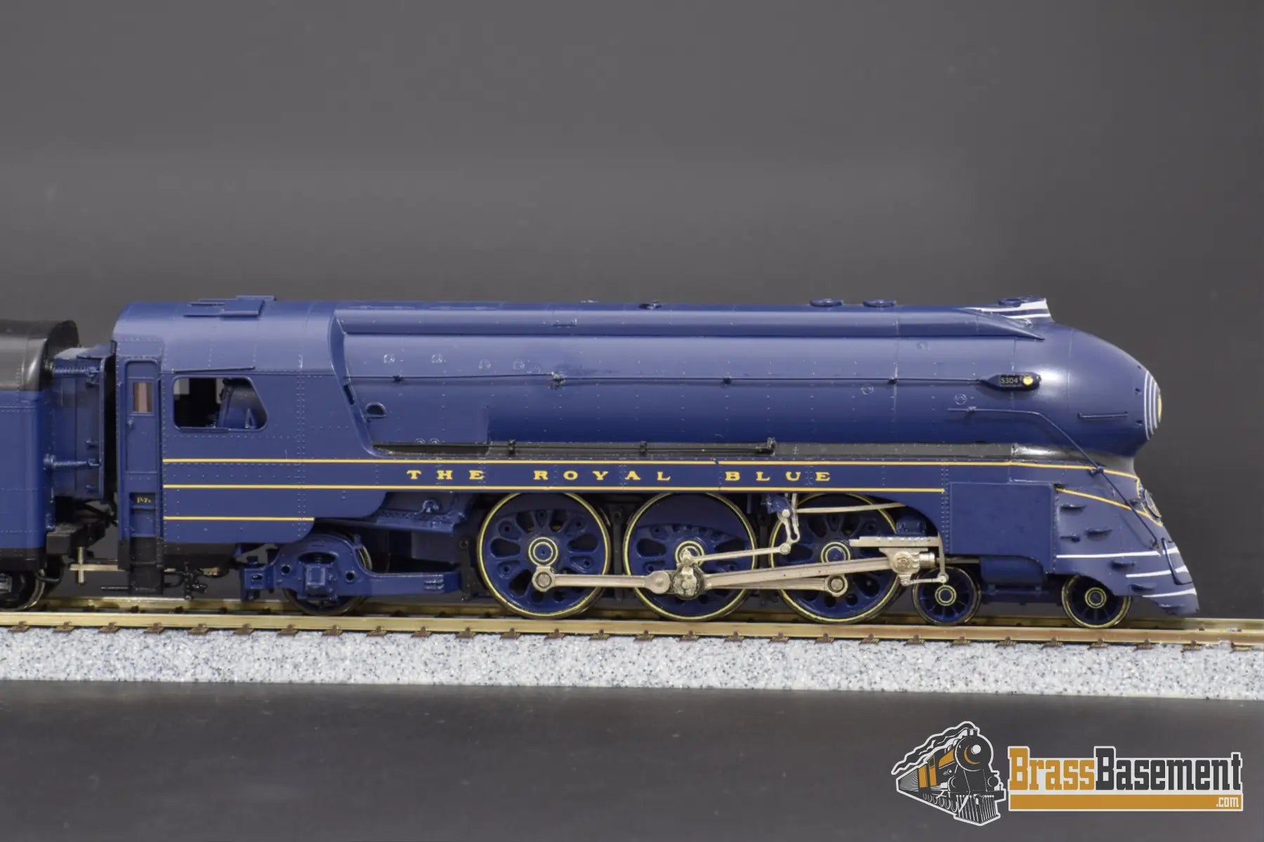 Ho Brass - Mts Baltimore & Ohio P - 7A 4 - 6 - 2 ’The Royal Blue’ Used Steam