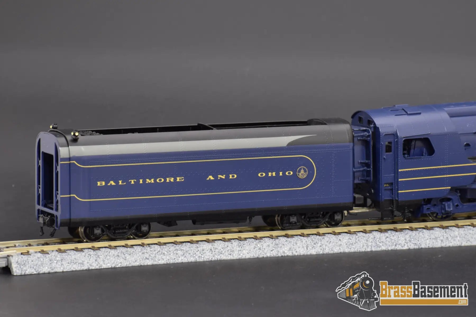 Ho Brass - Mts Baltimore & Ohio P - 7A 4 - 6 - 2 ’The Royal Blue’ Used Steam