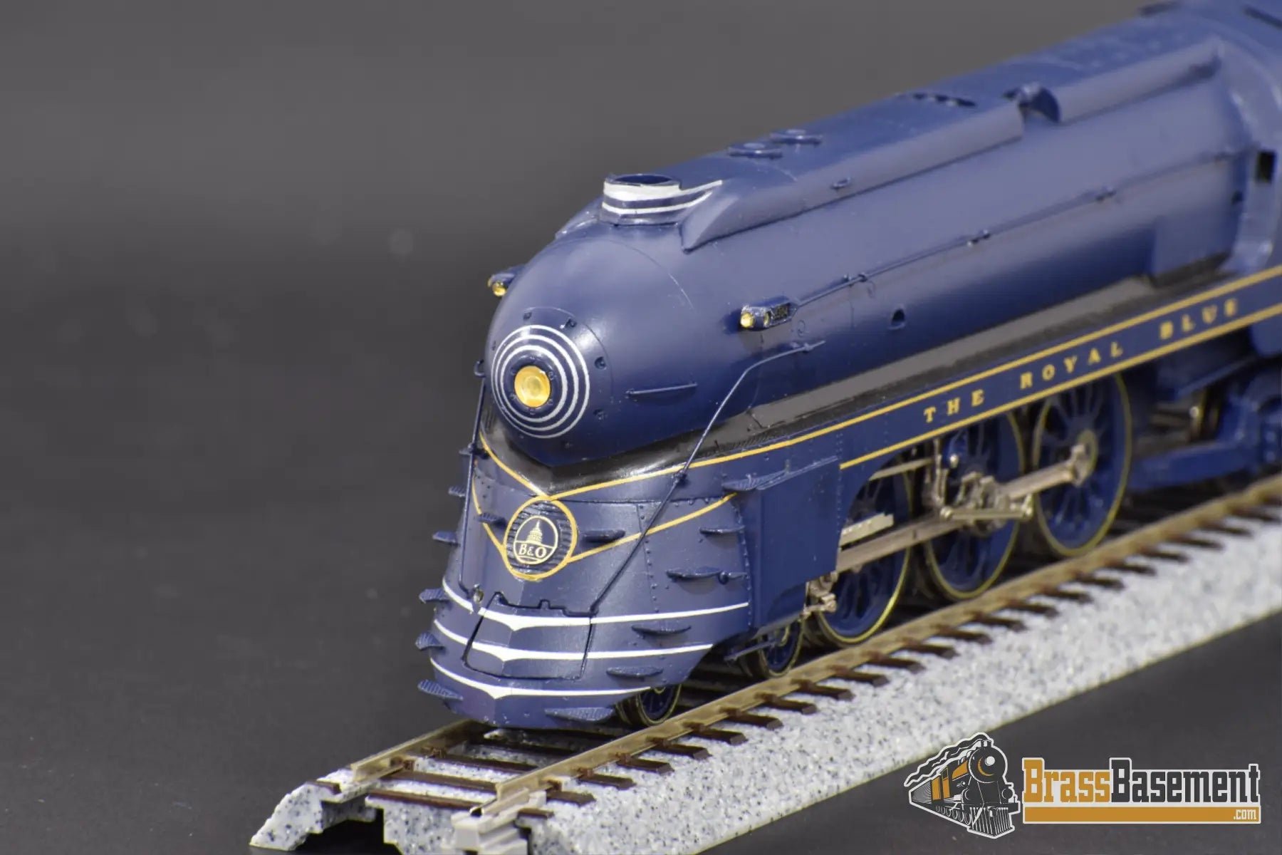 Ho Brass - Mts Baltimore & Ohio P - 7A 4 - 6 - 2 ’The Royal Blue’ Used Steam