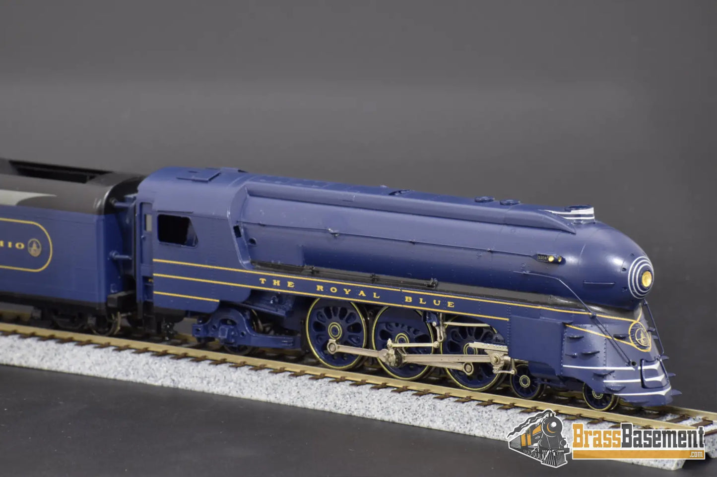 Ho Brass - Mts Baltimore & Ohio P - 7A 4 - 6 - 2 ’The Royal Blue’ Used Steam