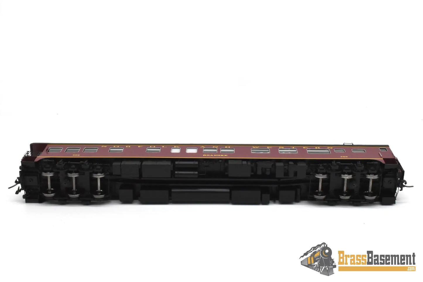 HO Brass - NBL N&W Norfolk & Western Business car #300 Version 5a FP Maroon - NEW Passenger