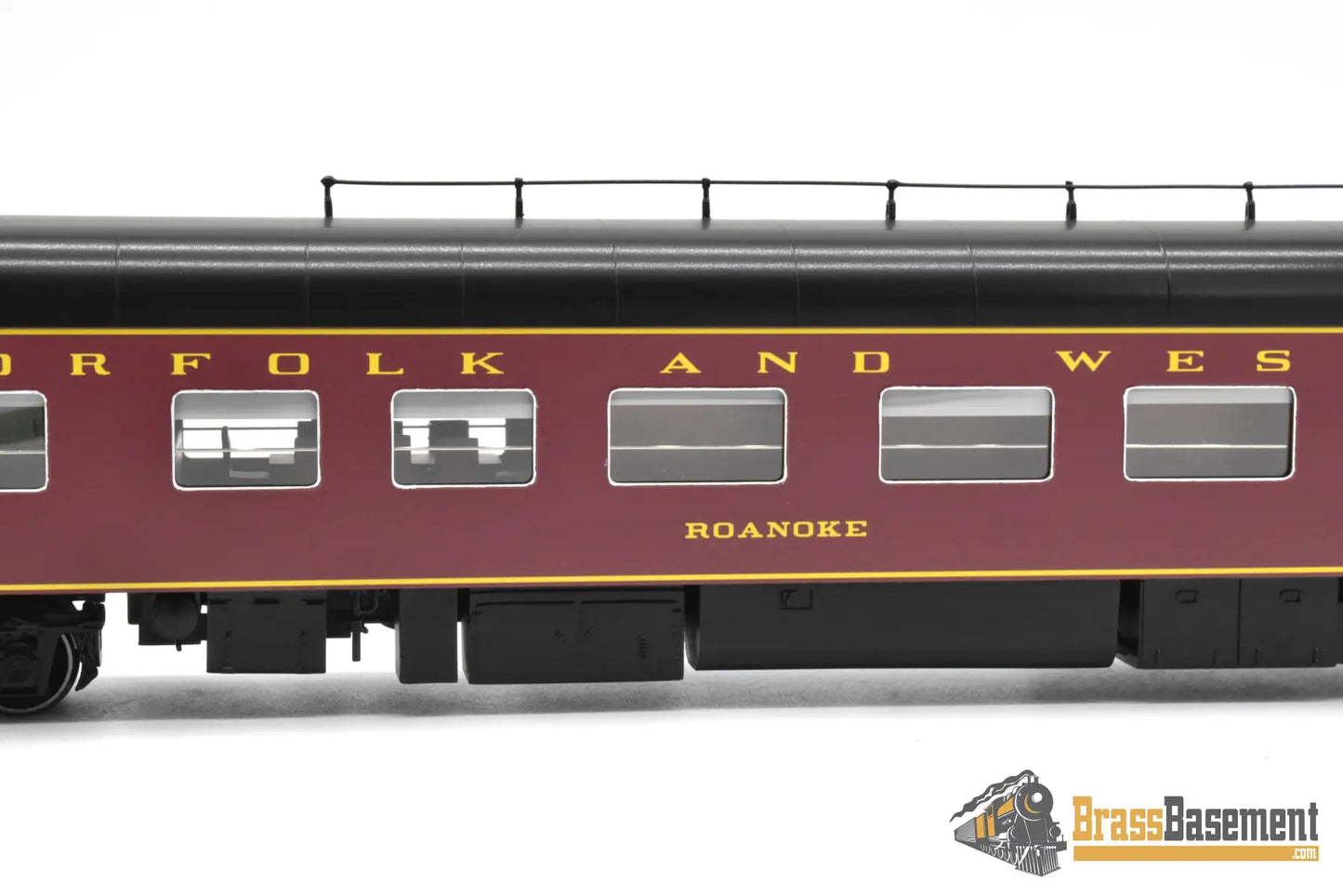 HO Brass - NBL N&W Norfolk & Western Business car #300 Version 5a FP Maroon - NEW Passenger
