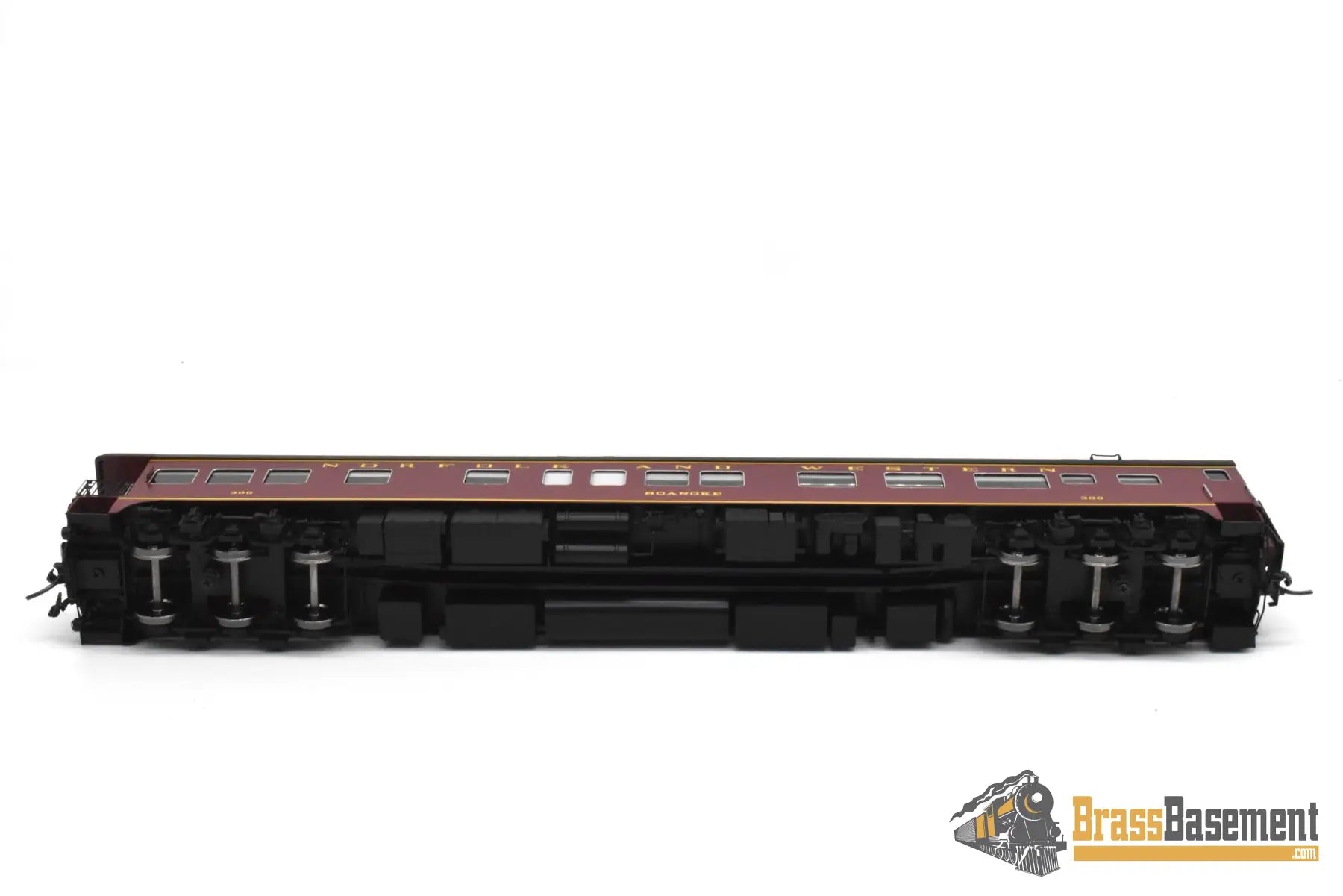 HO Brass - NBL N&W Norfolk & Western Business car #300 Version 5a FP Maroon - NEW Passenger