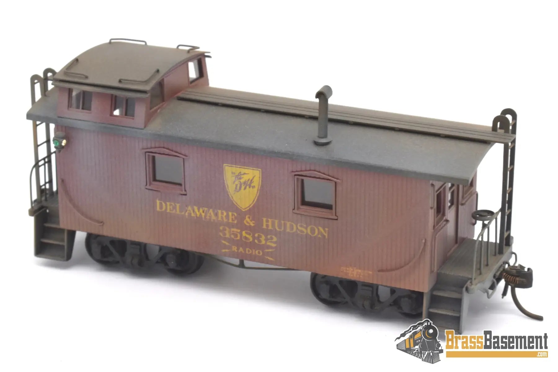 Ho Brass - Nickel Plate Products Npp Delaware & Hudson Caboose #35832 Custom Paint