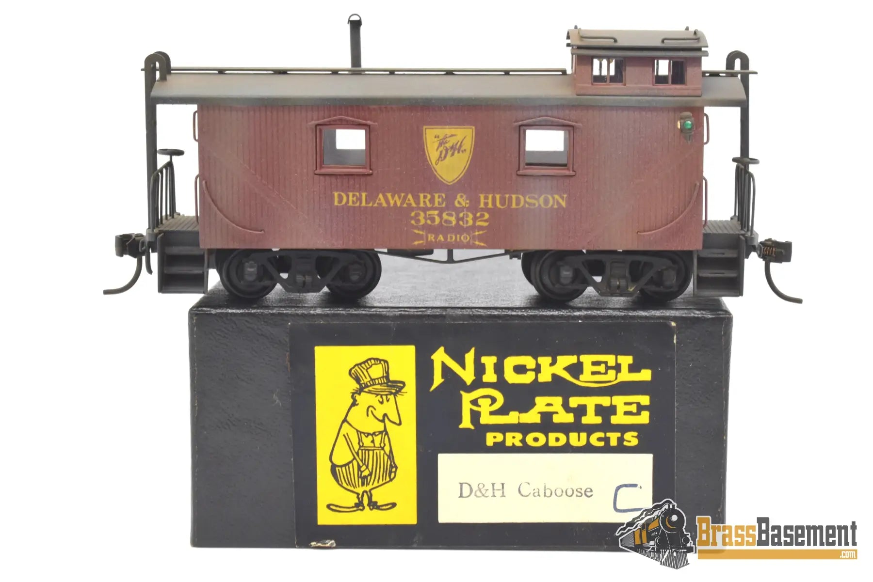 Ho Brass - Nickel Plate Products Npp Delaware & Hudson Caboose #35832 Custom Paint