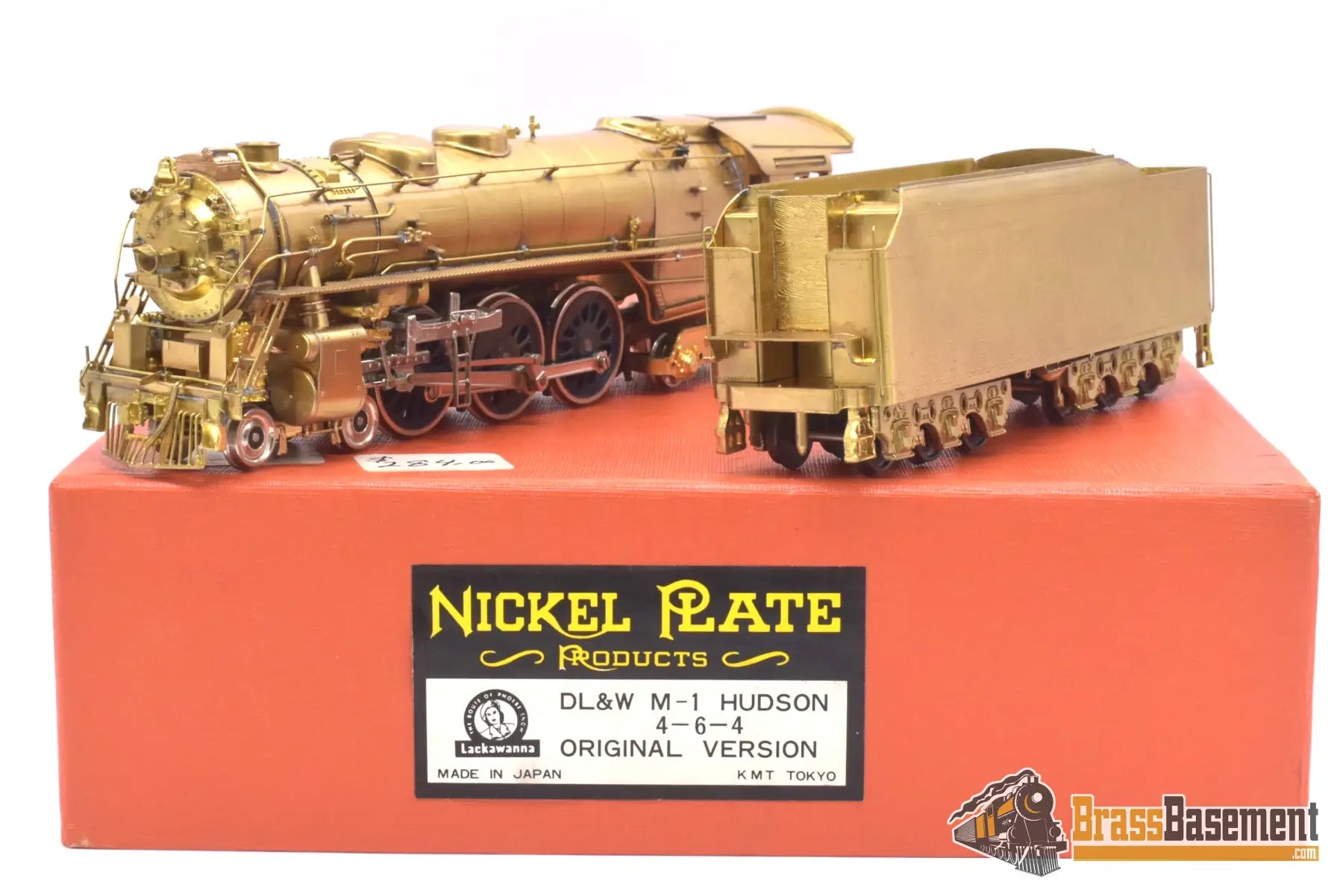 Ho Brass - Nickel Plate Products Npp Dl&W Lackawanna M - 1 Hudson 4 - 6 - 4 Original Version Mint