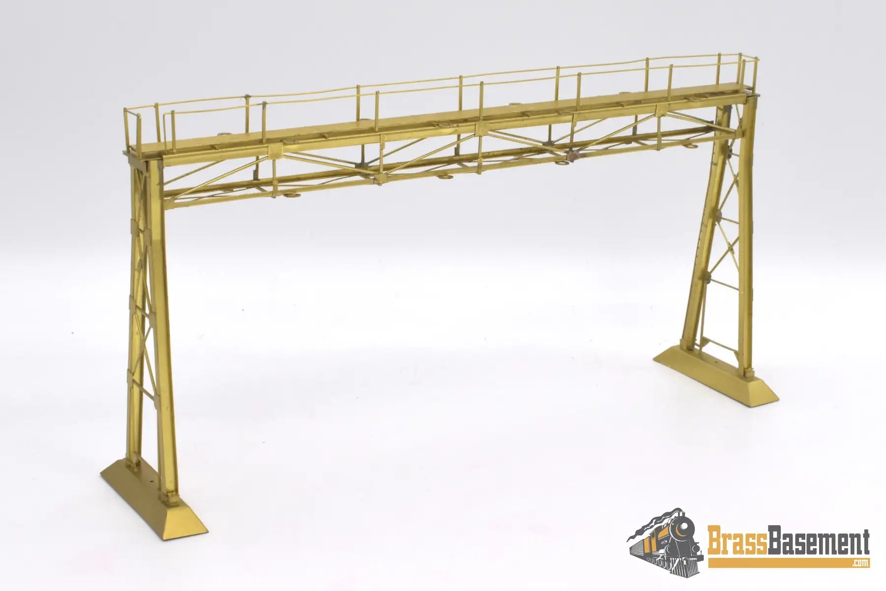 Ho Brass - Nj International Sb - 4T Signal Bridge Three/Four Track Mint Accessory