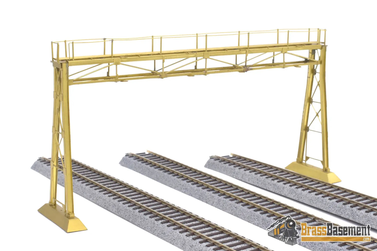 Ho Brass - Nj International Sb - 4T Signal Bridge Three/Four Track Mint Accessory