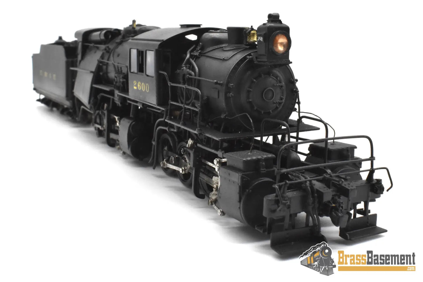HO Brass - NJCB 222 Erie Camelback L-1 0-8-8-0 #2600 - Pro C/P - The Largest Camelback Steam