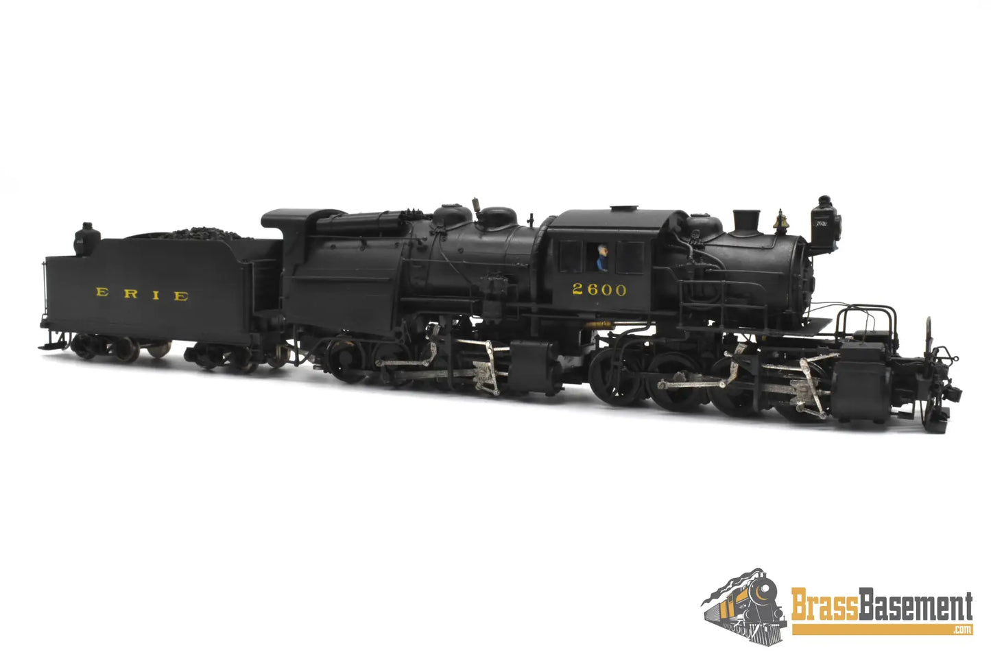HO Brass - NJCB 222 Erie Camelback L-1 0-8-8-0 #2600 - Pro C/P - The Largest Camelback Steam