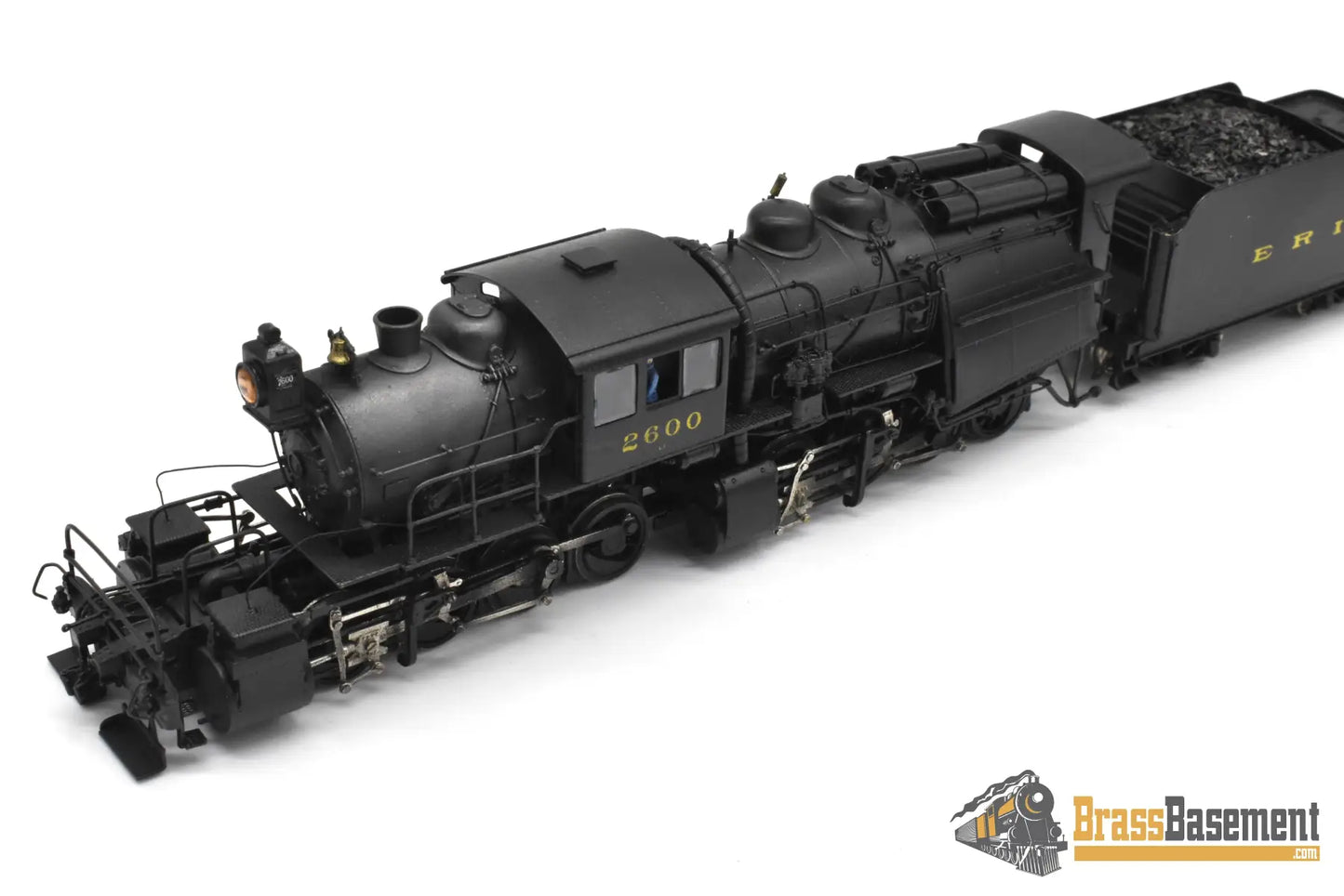 HO Brass - NJCB 222 Erie Camelback L-1 0-8-8-0 #2600 - Pro C/P - The Largest Camelback Steam