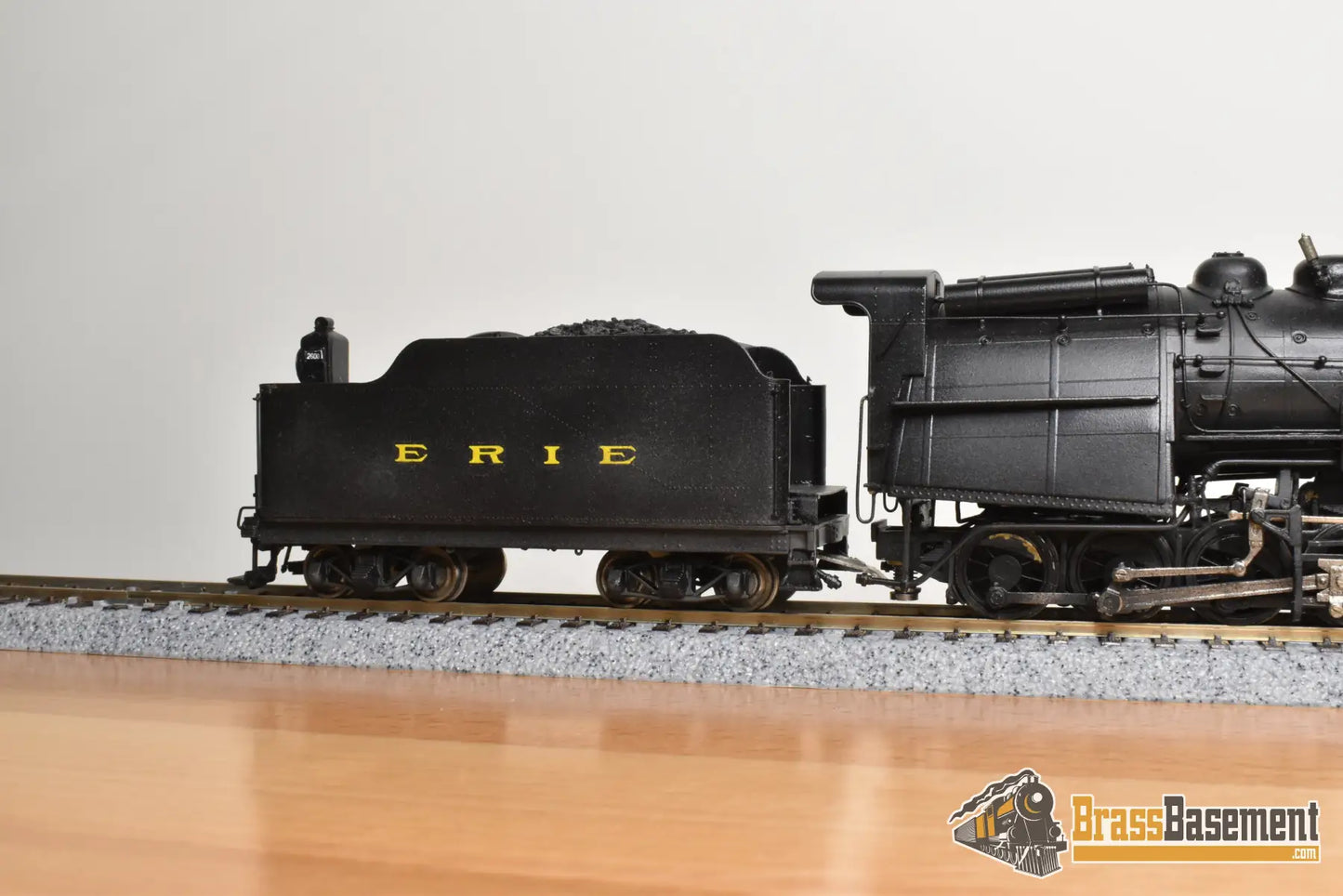 HO Brass - NJCB 222 Erie Camelback L-1 0-8-8-0 #2600 - Pro C/P - The Largest Camelback Steam