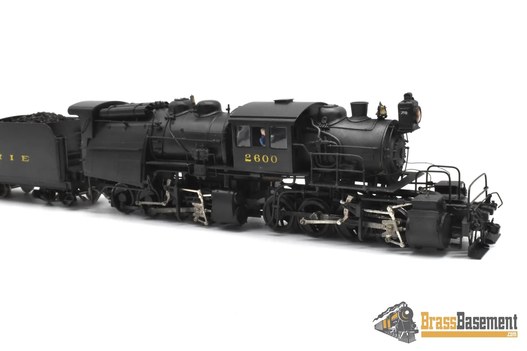 HO Brass - NJCB 222 Erie Camelback L-1 0-8-8-0 #2600 - Pro C/P - The Largest Camelback Steam